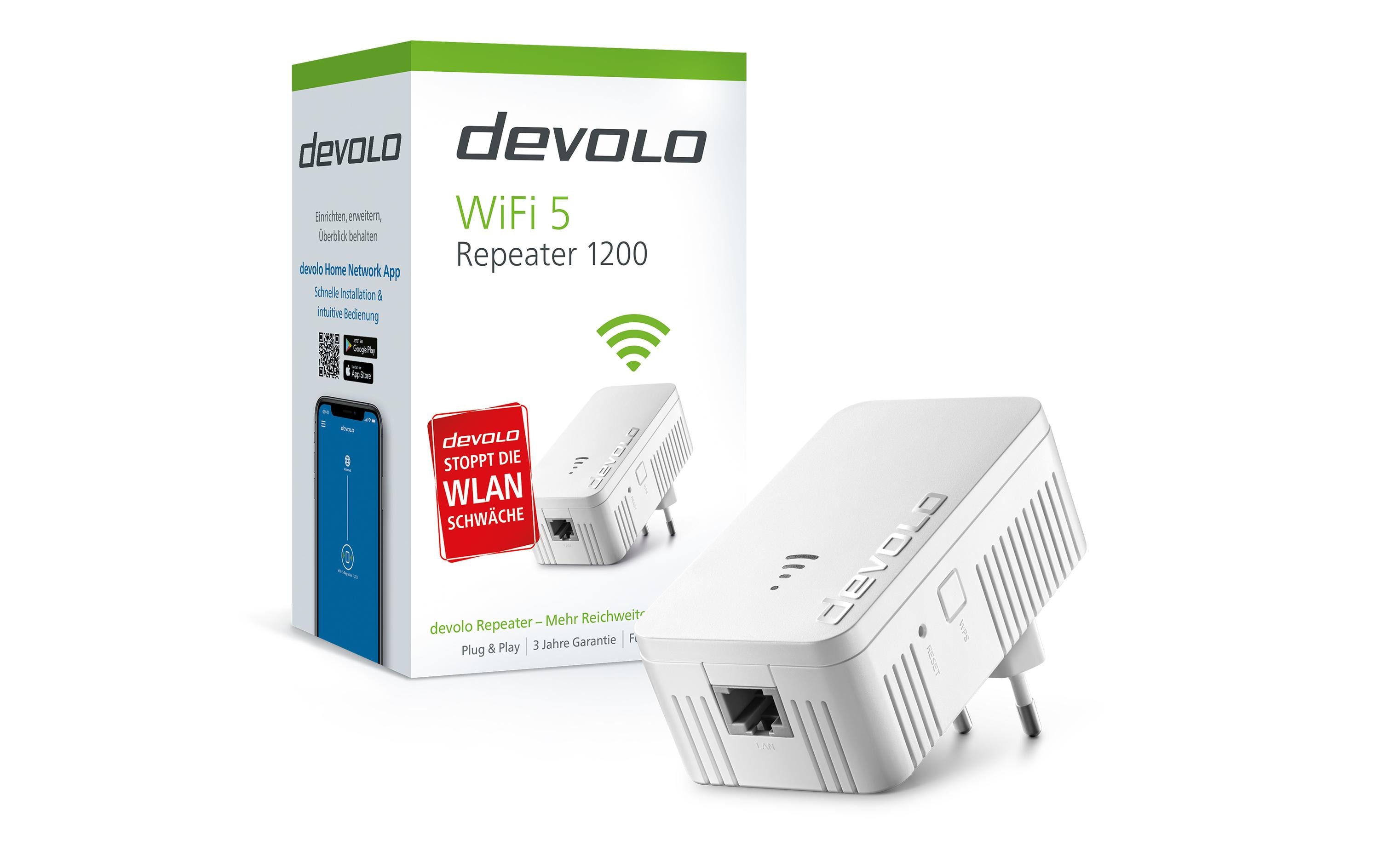 devolo WiFi 5 Repeater 1200