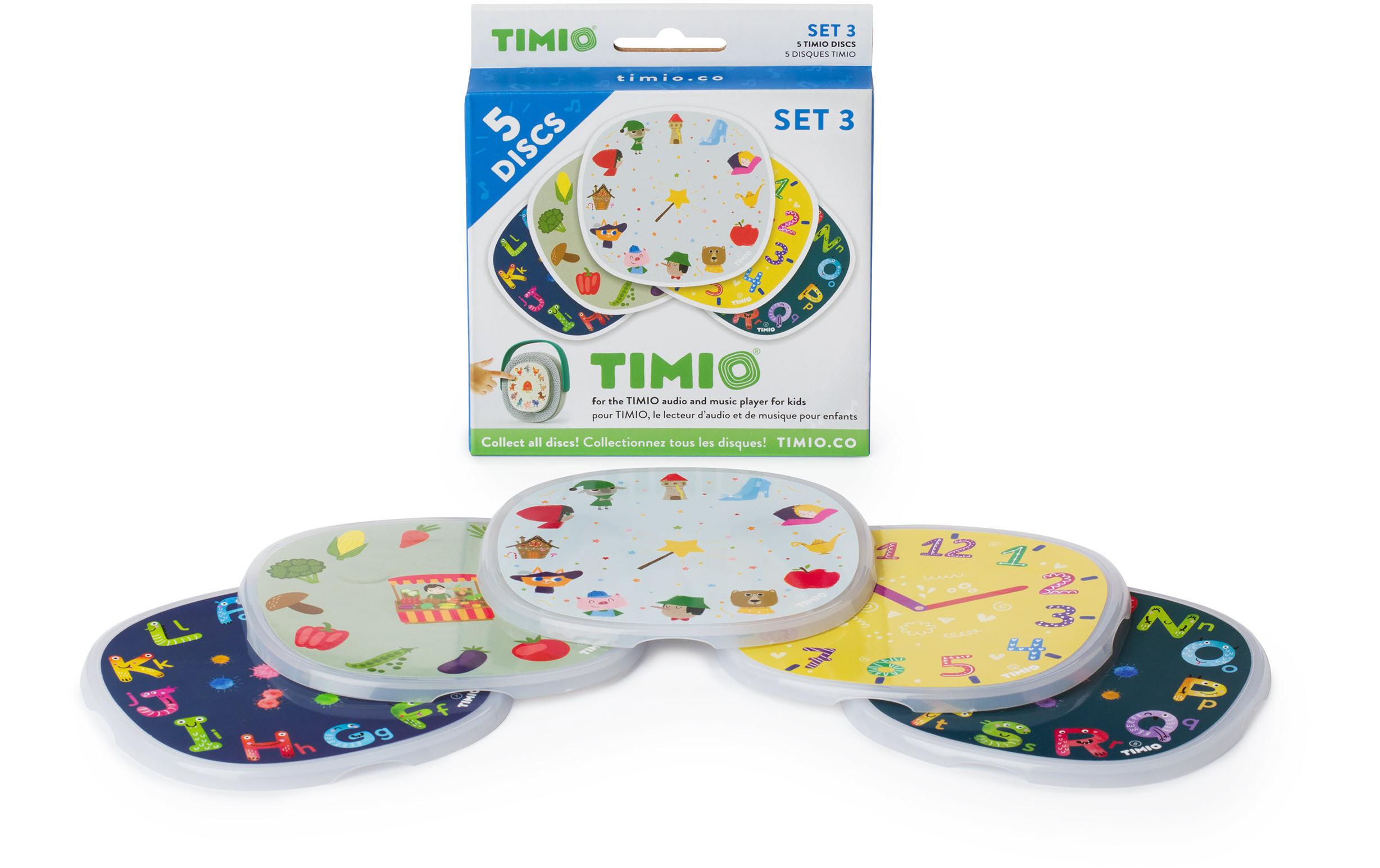 Timio Audio Disc Set 3 (5 Discs)