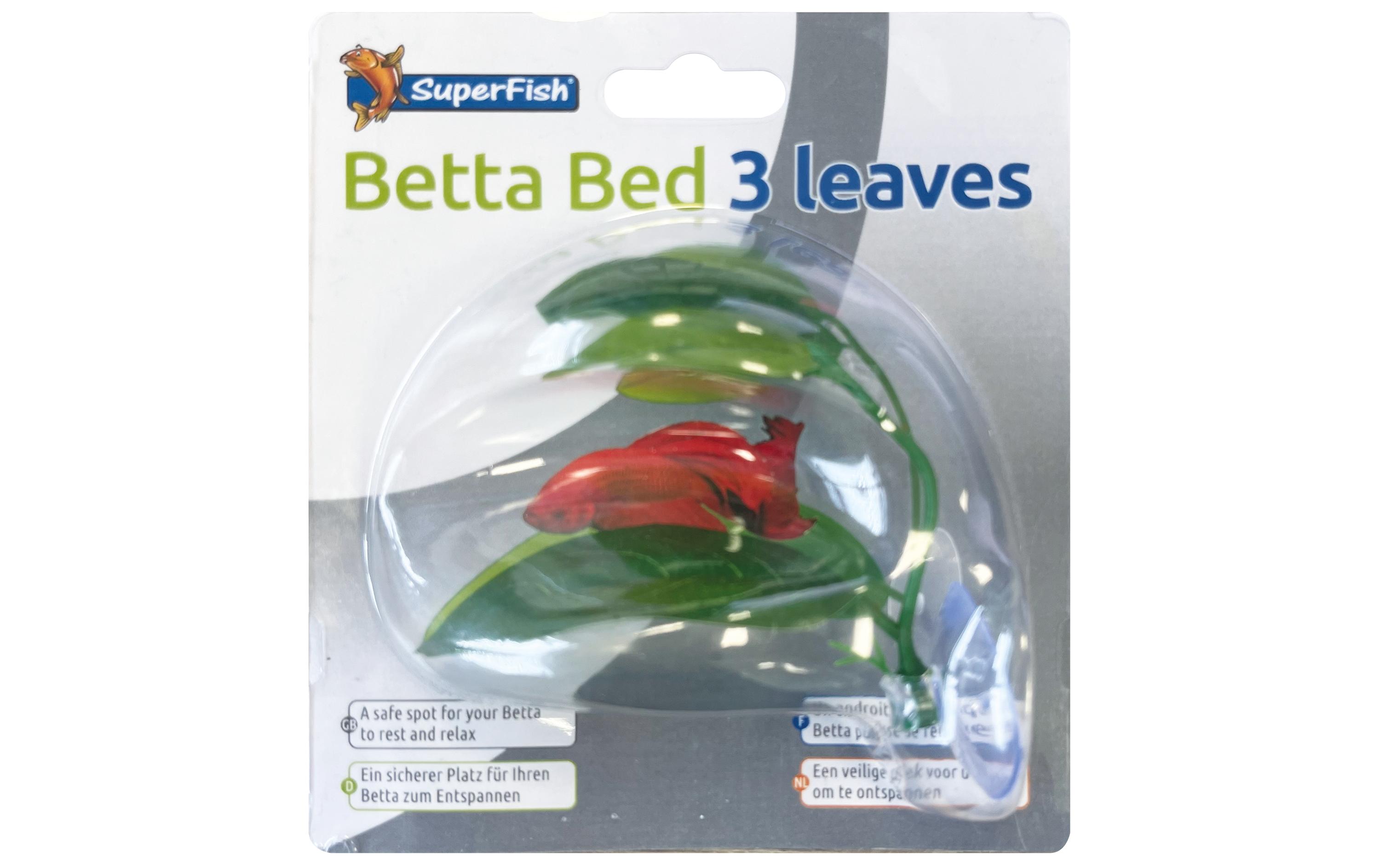 SuperFish Betta Bed, 3 Blätter