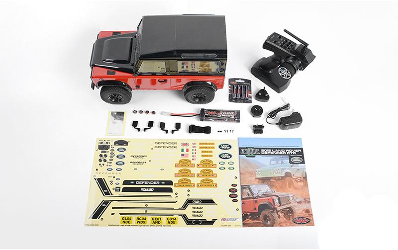 RC4WD Scale Crawler Gelände II Land Rover Defender D90 RTR, 1:10