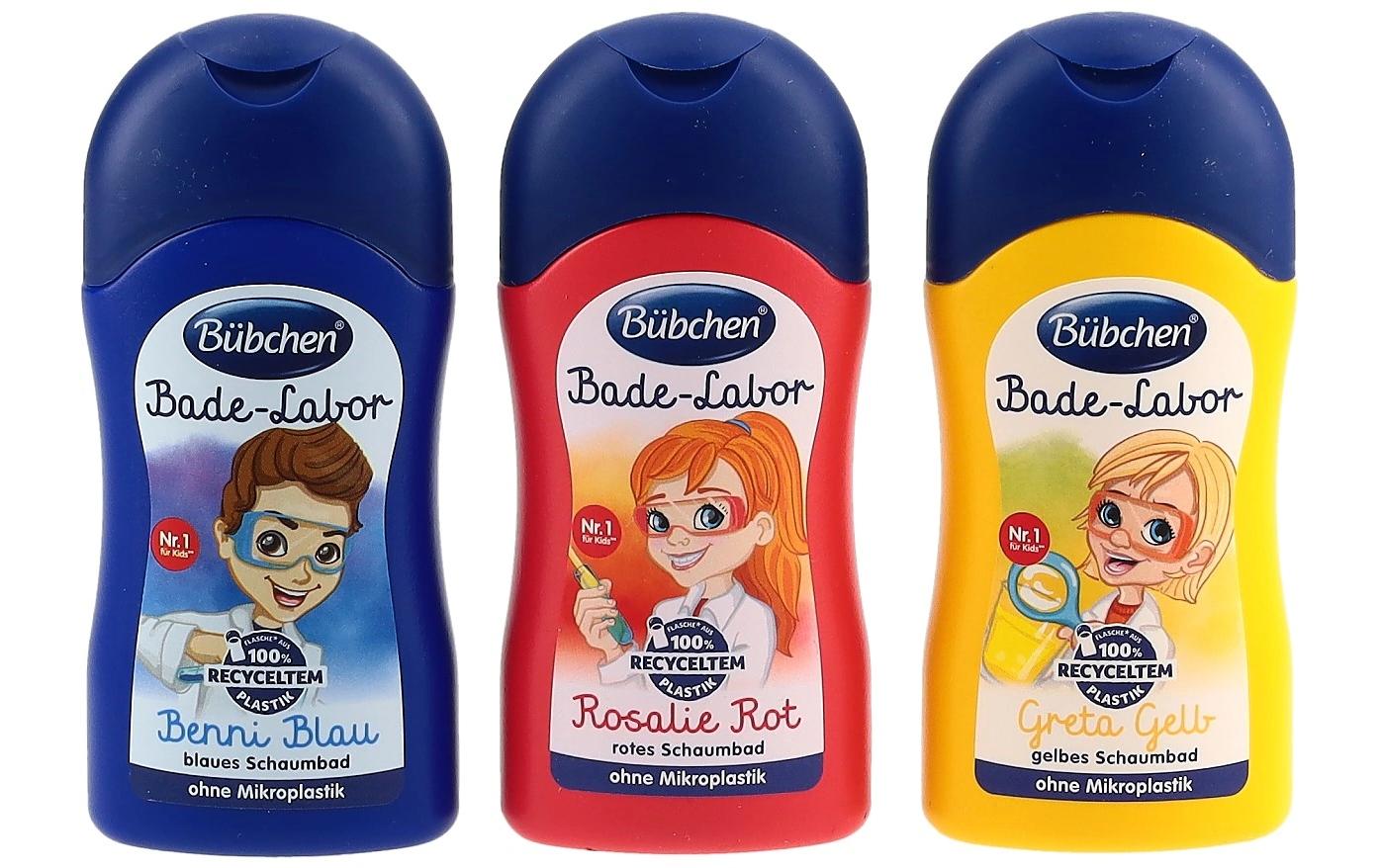 Bübchen Bad Labor Schaumbadmix 3x 50 ml