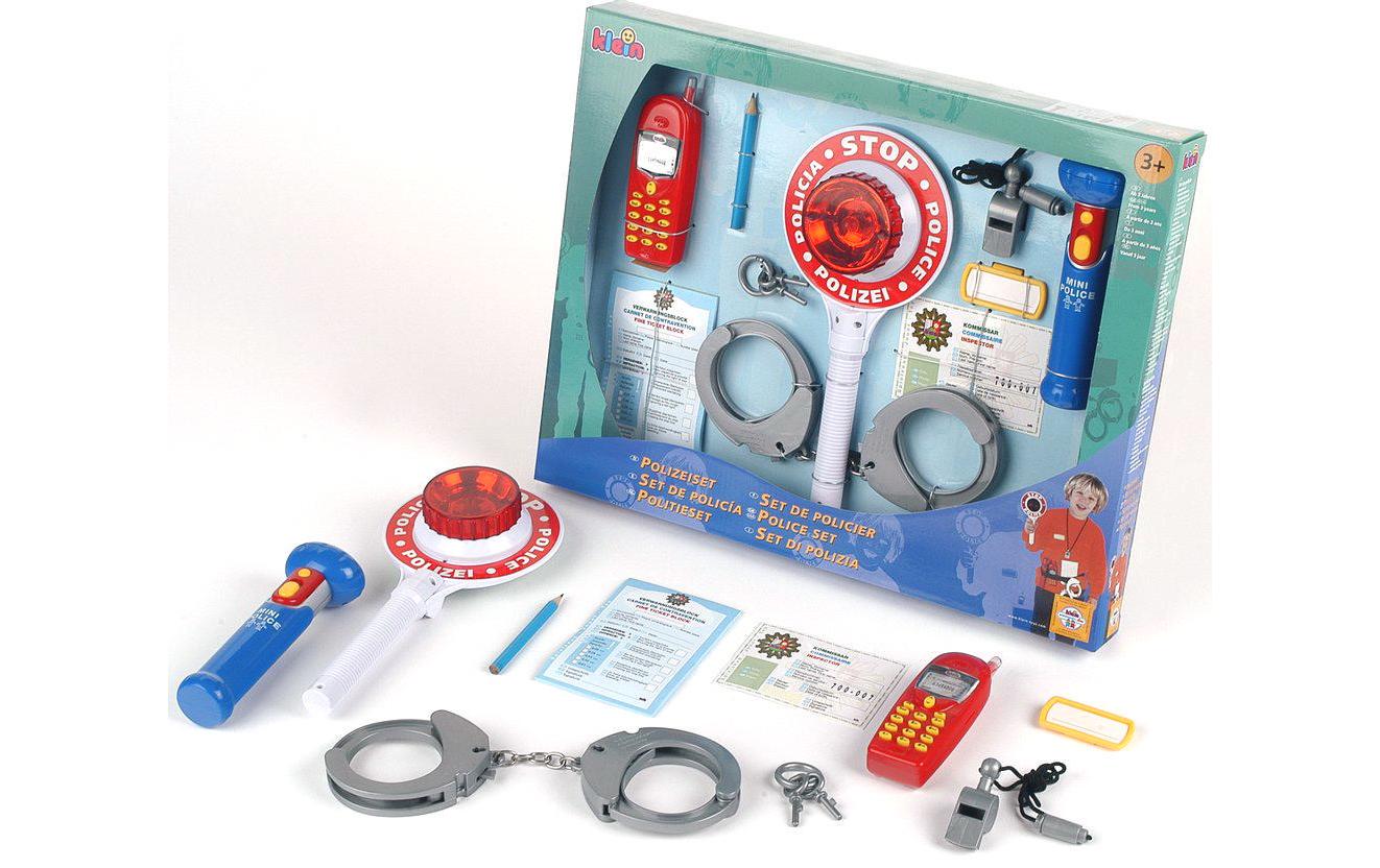 Klein-Toys Polizei Set, 10-teilig