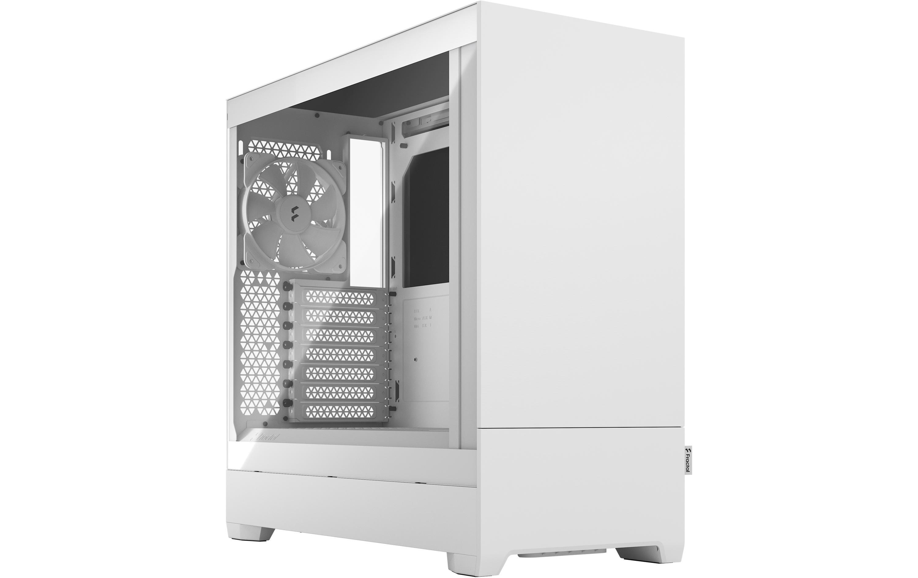 Fractal Design PC-Gehäuse Pop Silent TG Weiss