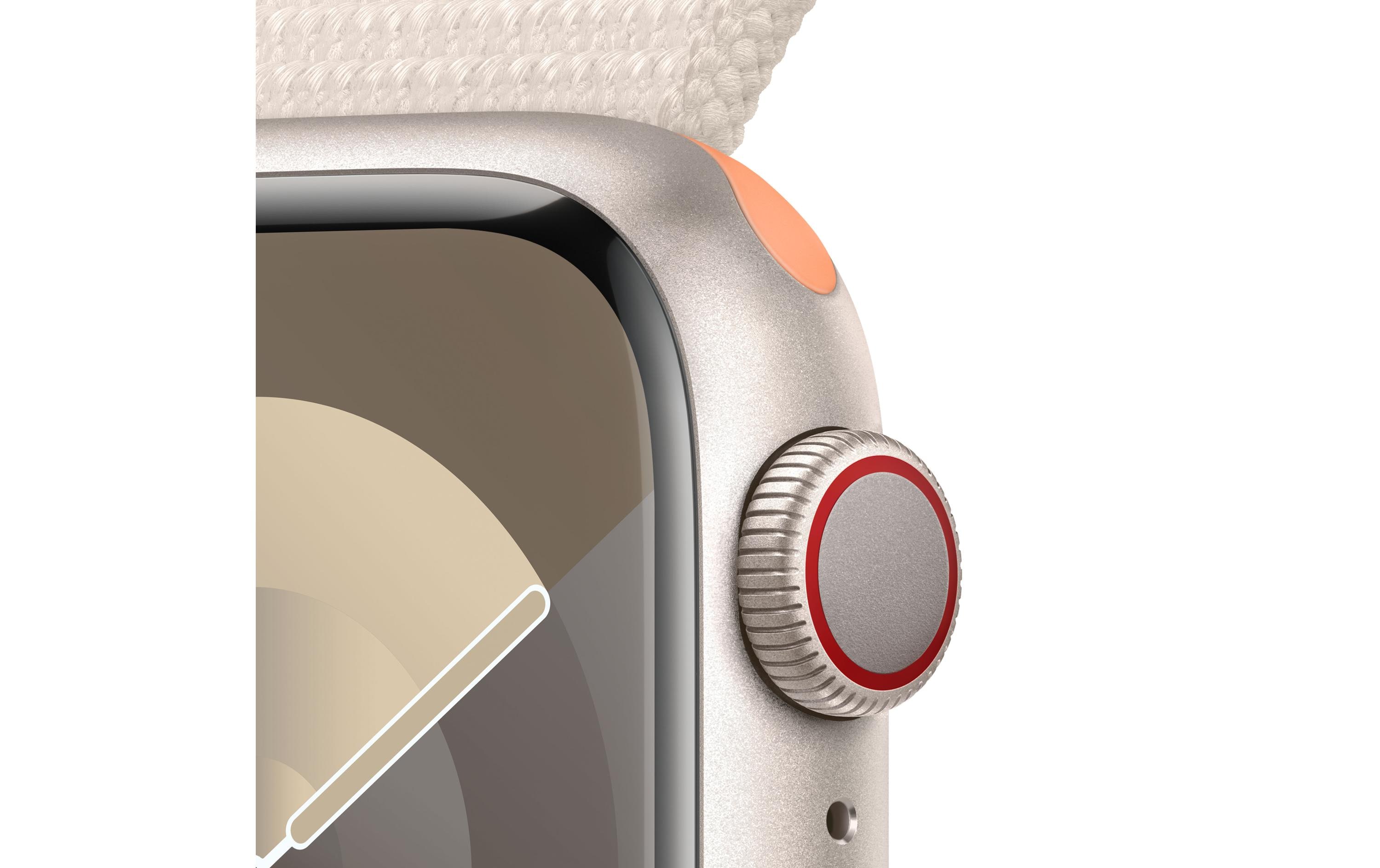 Apple Watch Series 9 41 mm LTE Alu Polarstern Loop