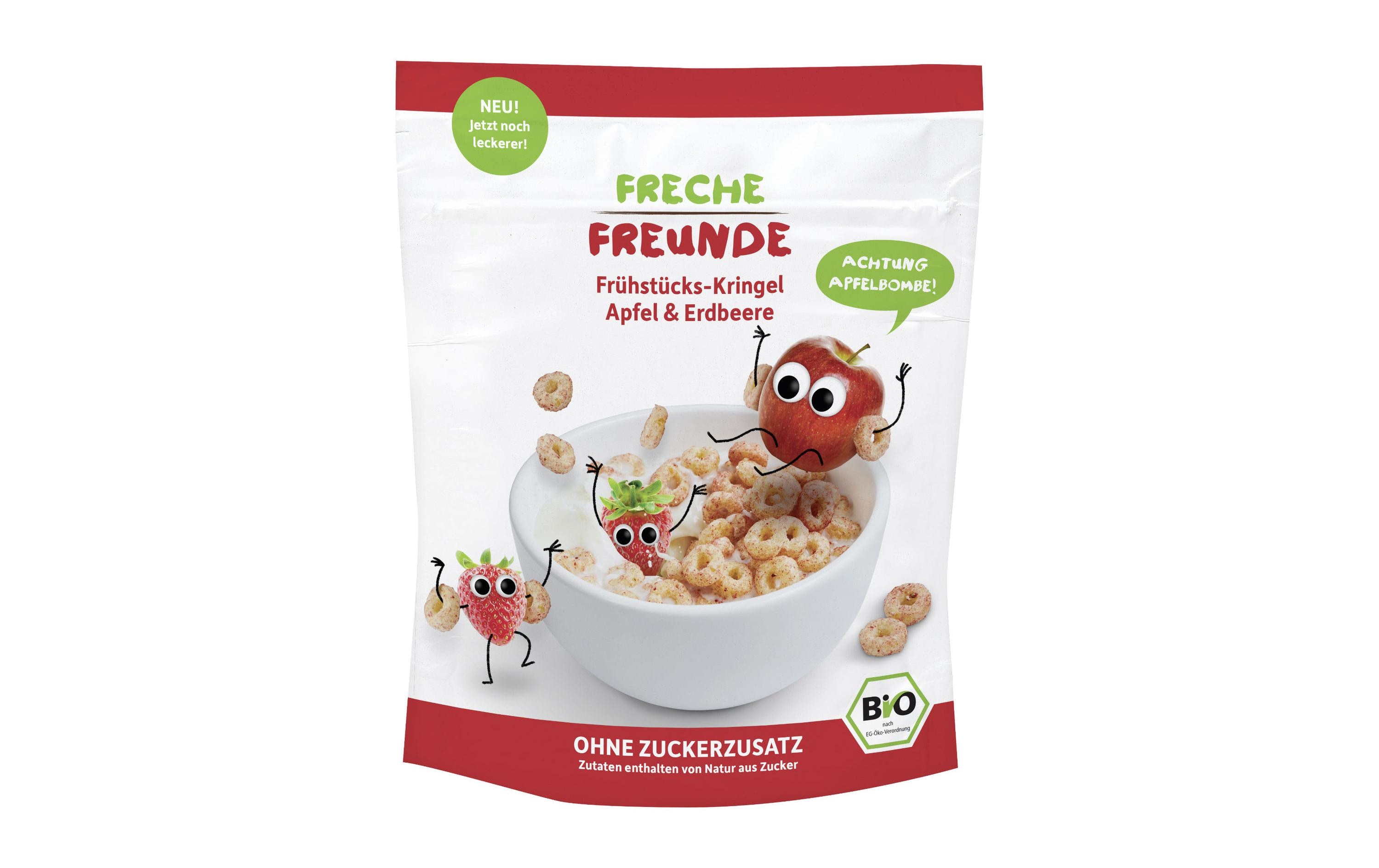 Freche Freunde Frühstücks-Kringel Apfel Erdbeere 125 g