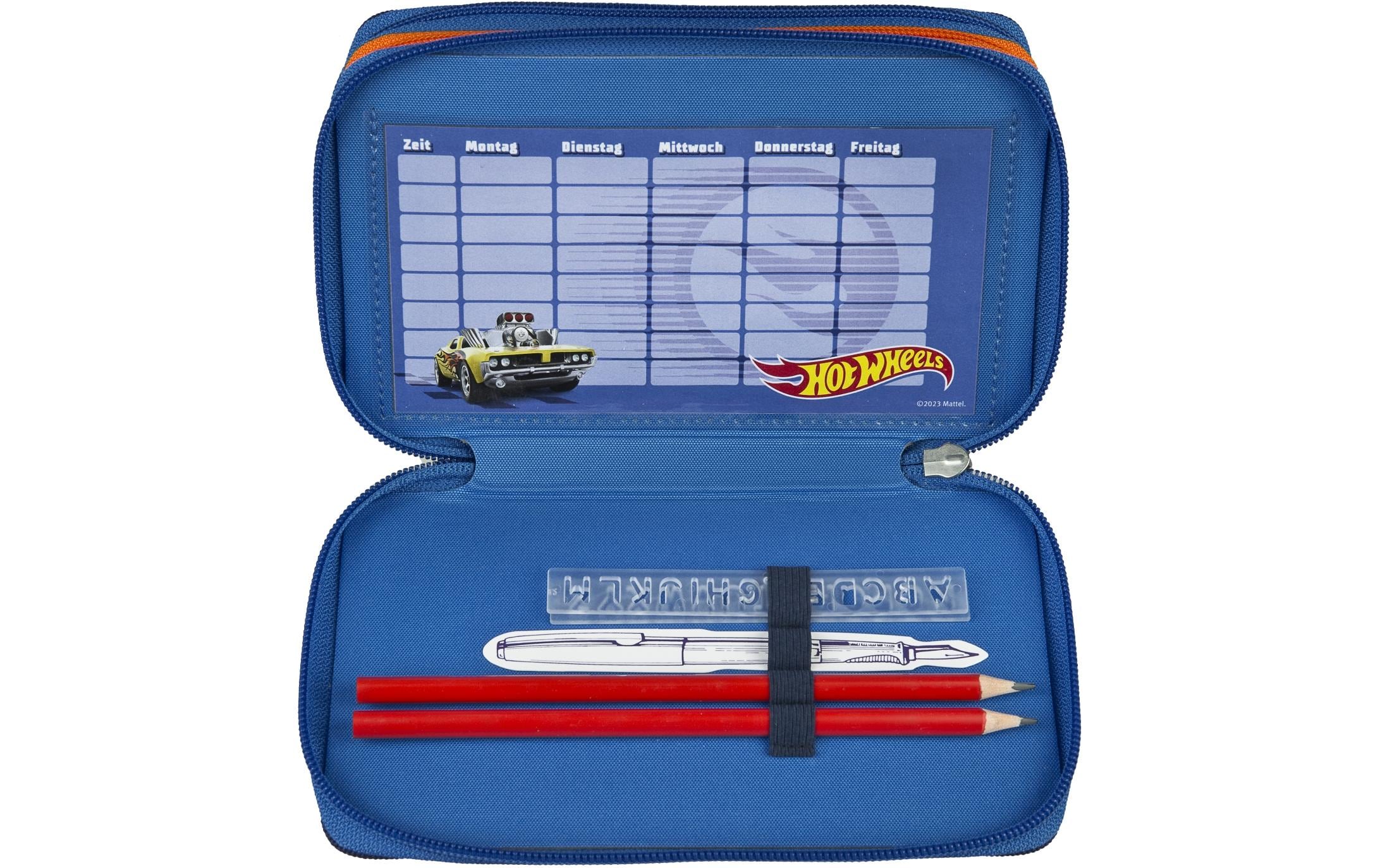 Scooli Etui Tripledecker Hot Wheels