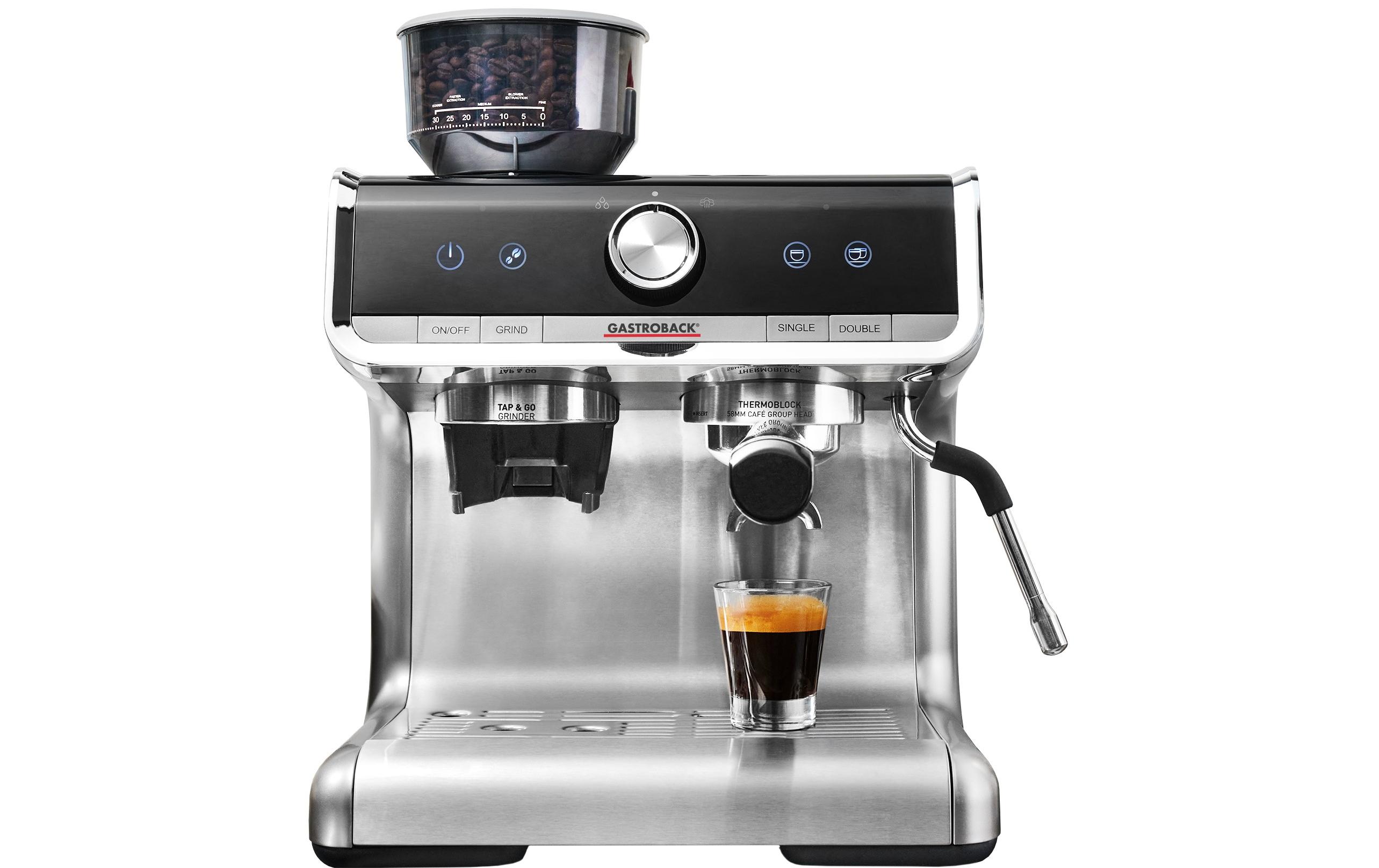 Gastroback Siebträgermaschine Design Espresso Barista Pro