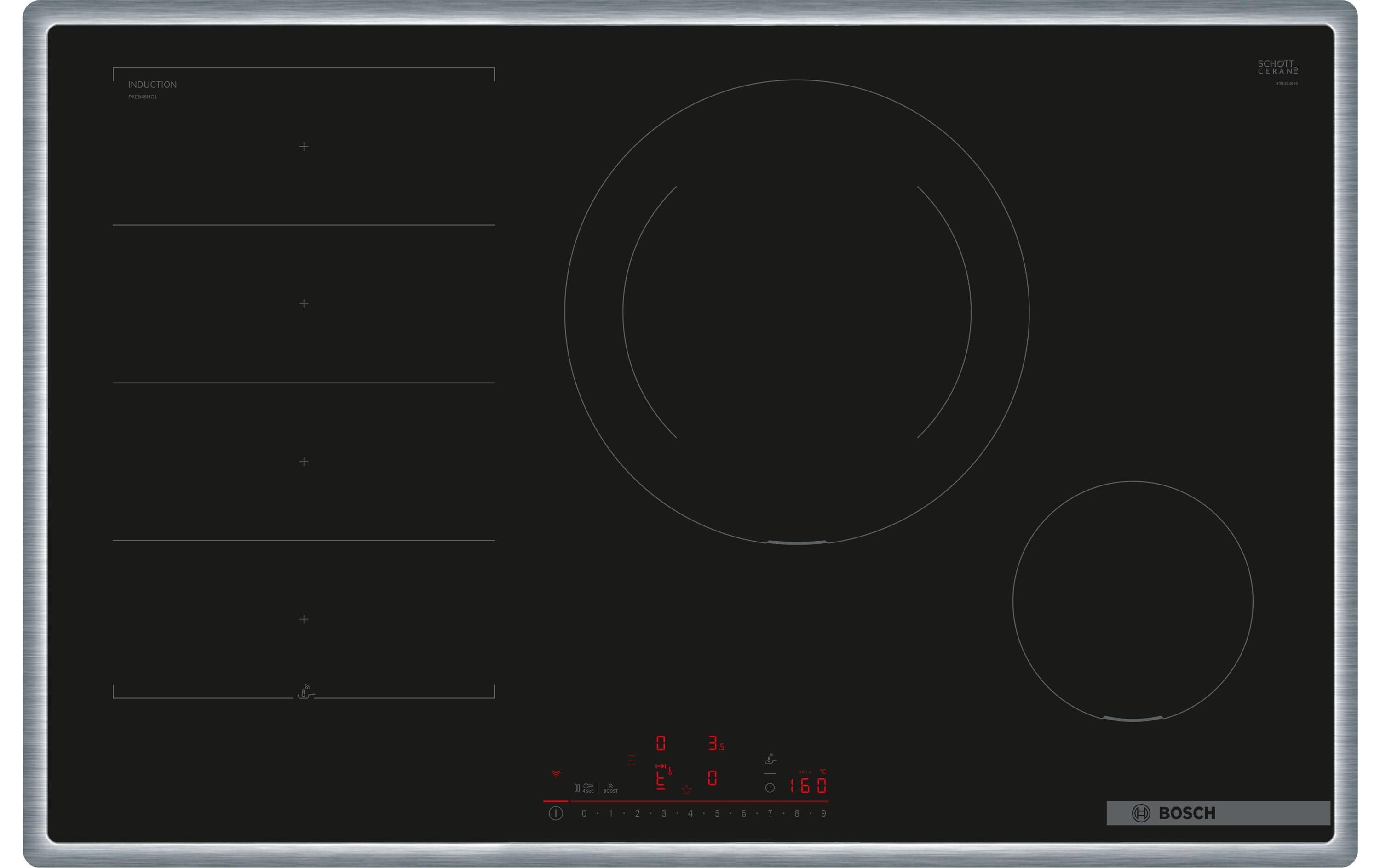 Bosch Induktionskochfeld PXE845HC1E Aufliegend