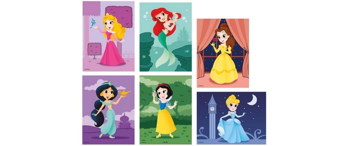 Clementoni Kleinkinder Puzzle Würfel Disney Princess 12 tlg.