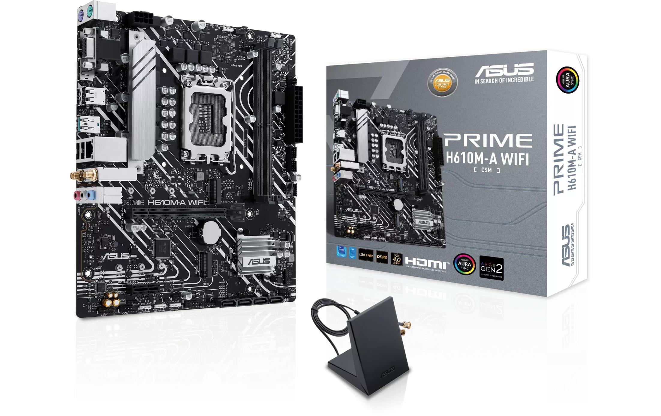 ASUS Mainboard PRIME H610M-A WIFI