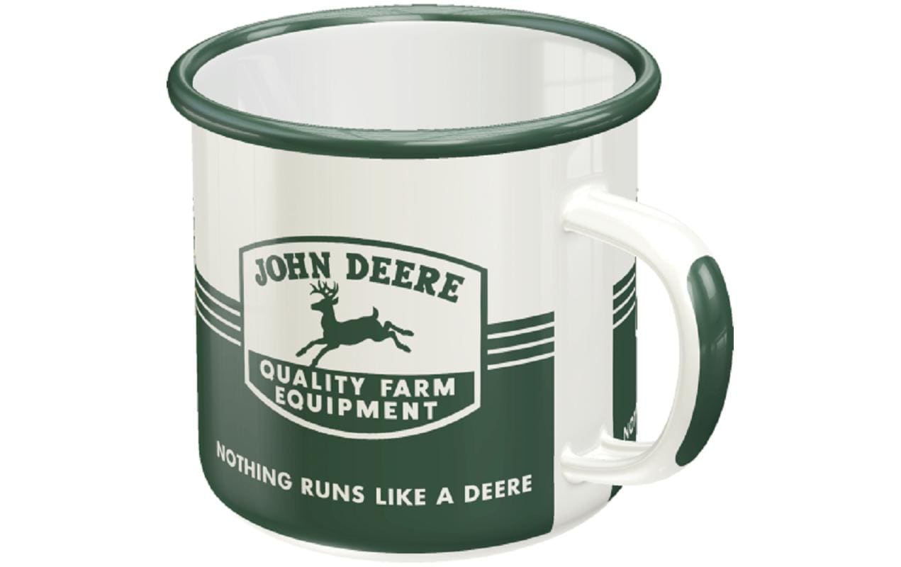 Nostalgic Art Universaltasse John Deere 360 ml, 1 Stück, Grün/Weiss