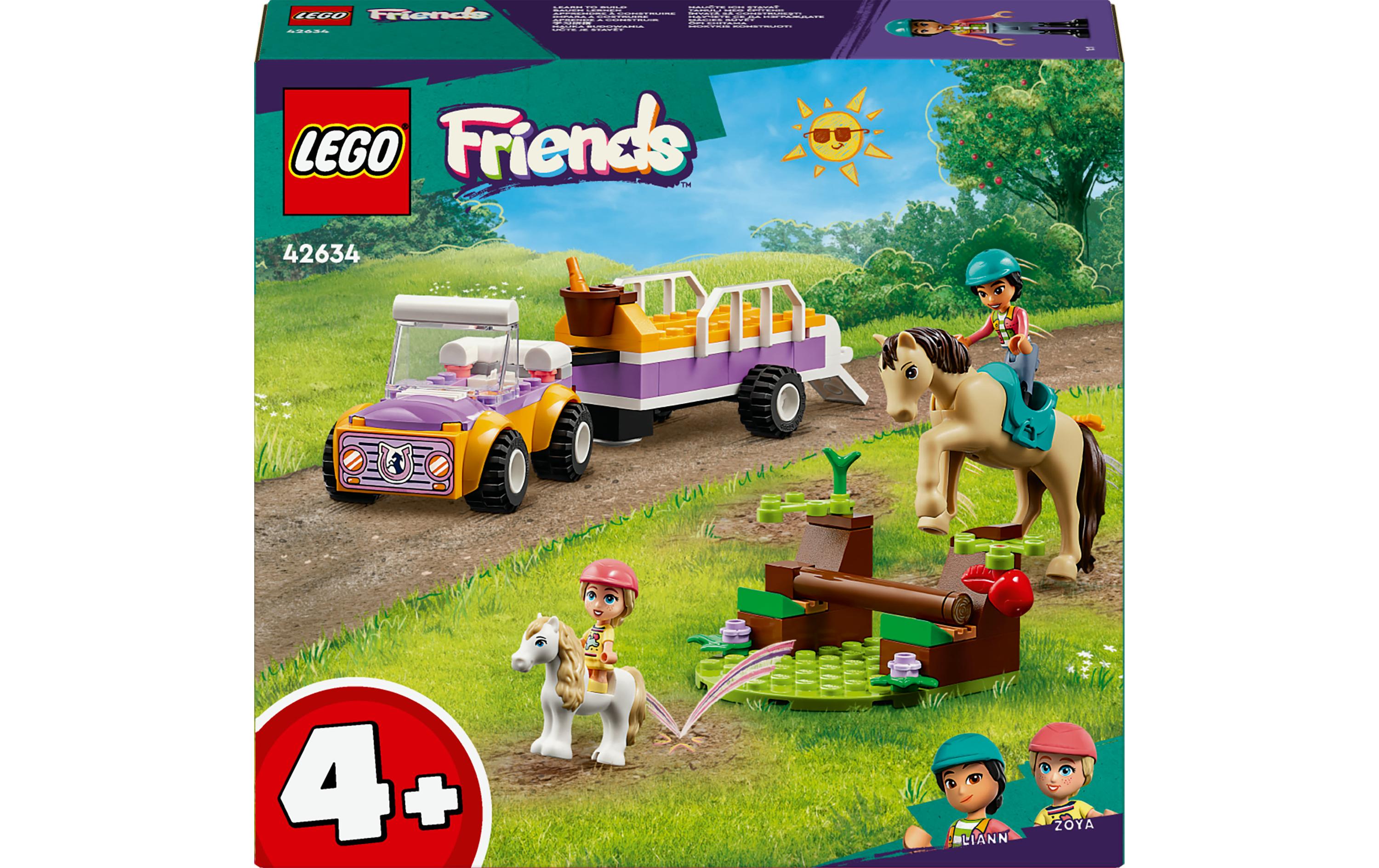 LEGO® Friends Pferde- und Pony-Anhänger 42634