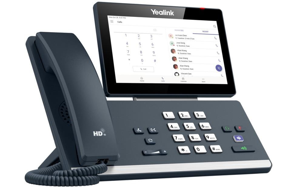 Yealink Tischtelefon MP58 Microsoft Teams Grau