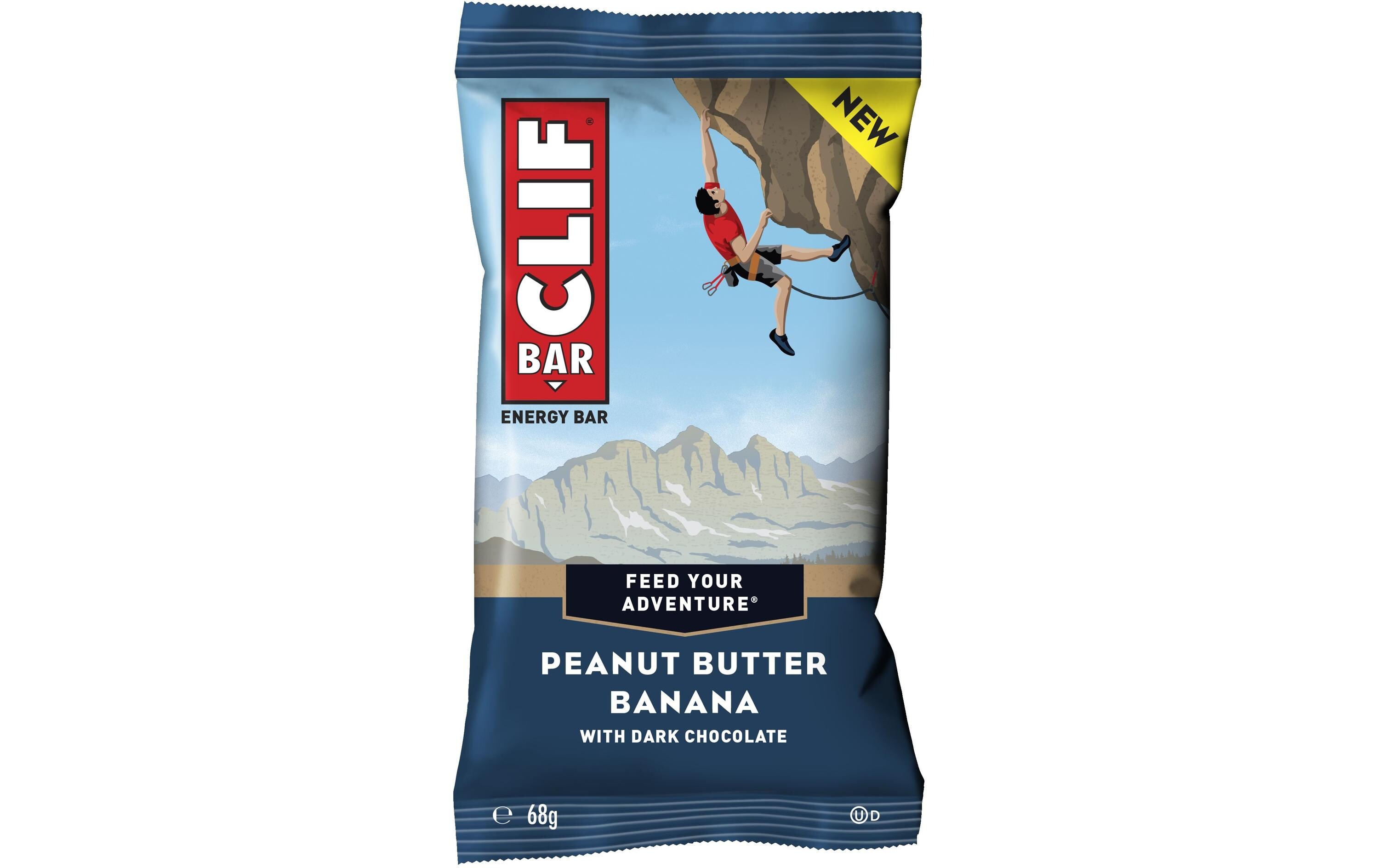 CLIF Bar Peanut Butter Banana 12 Stk. Banane/Dunkle Schokolade