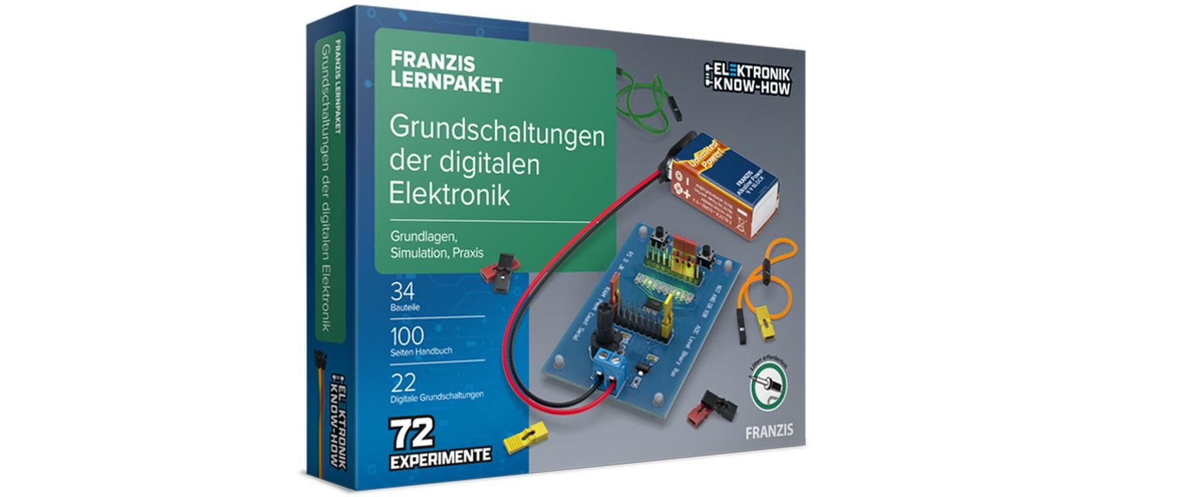 Franzis Lernpaket Grundschaltungen der digitalen Elektronik, Deutsch