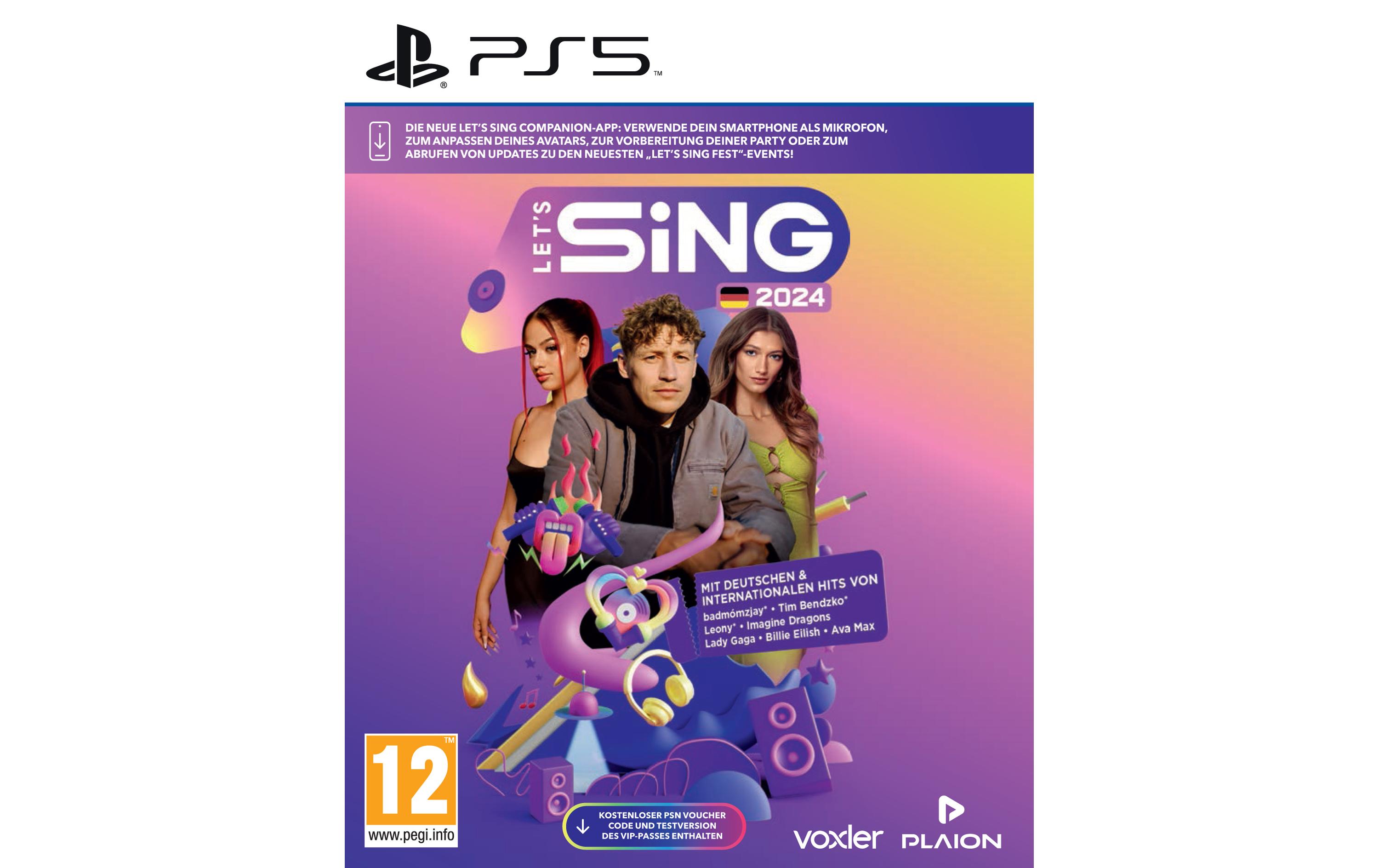 GAME Let's Sing 2024 German Version