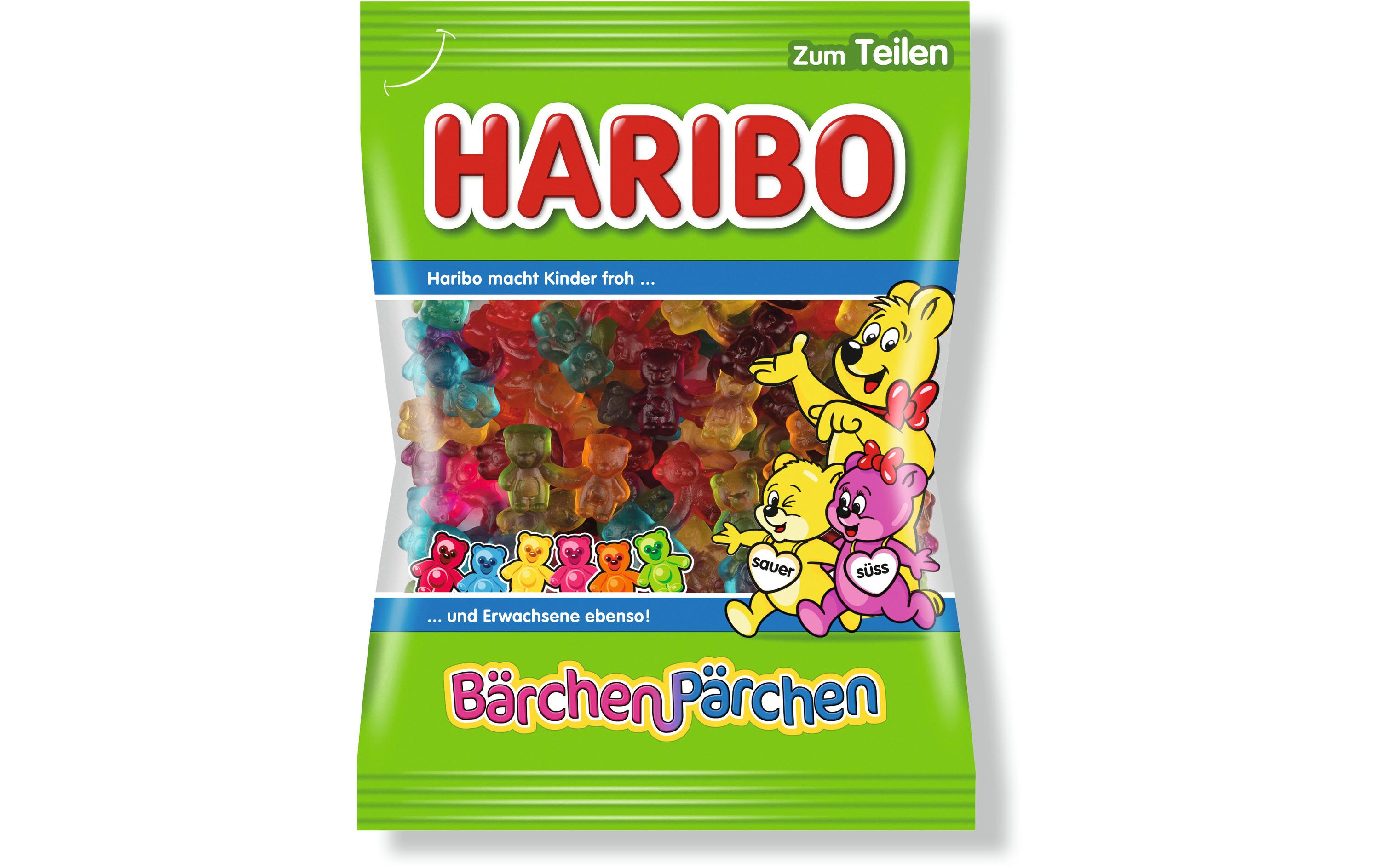 Haribo Gummibonbons Bärchen Pärchen 175 g