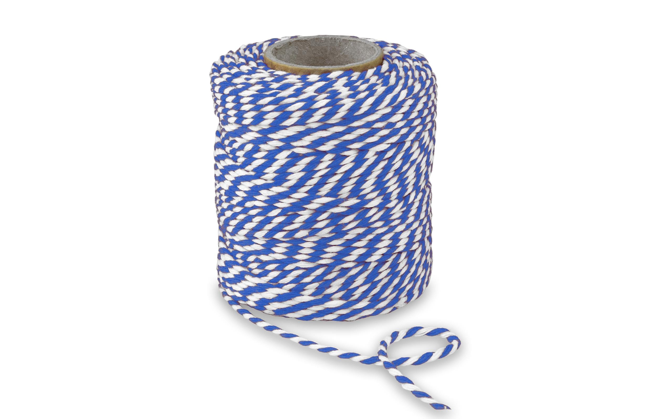 Pattberg Baumwollkordel 0.2 cm x 50 m, Blau