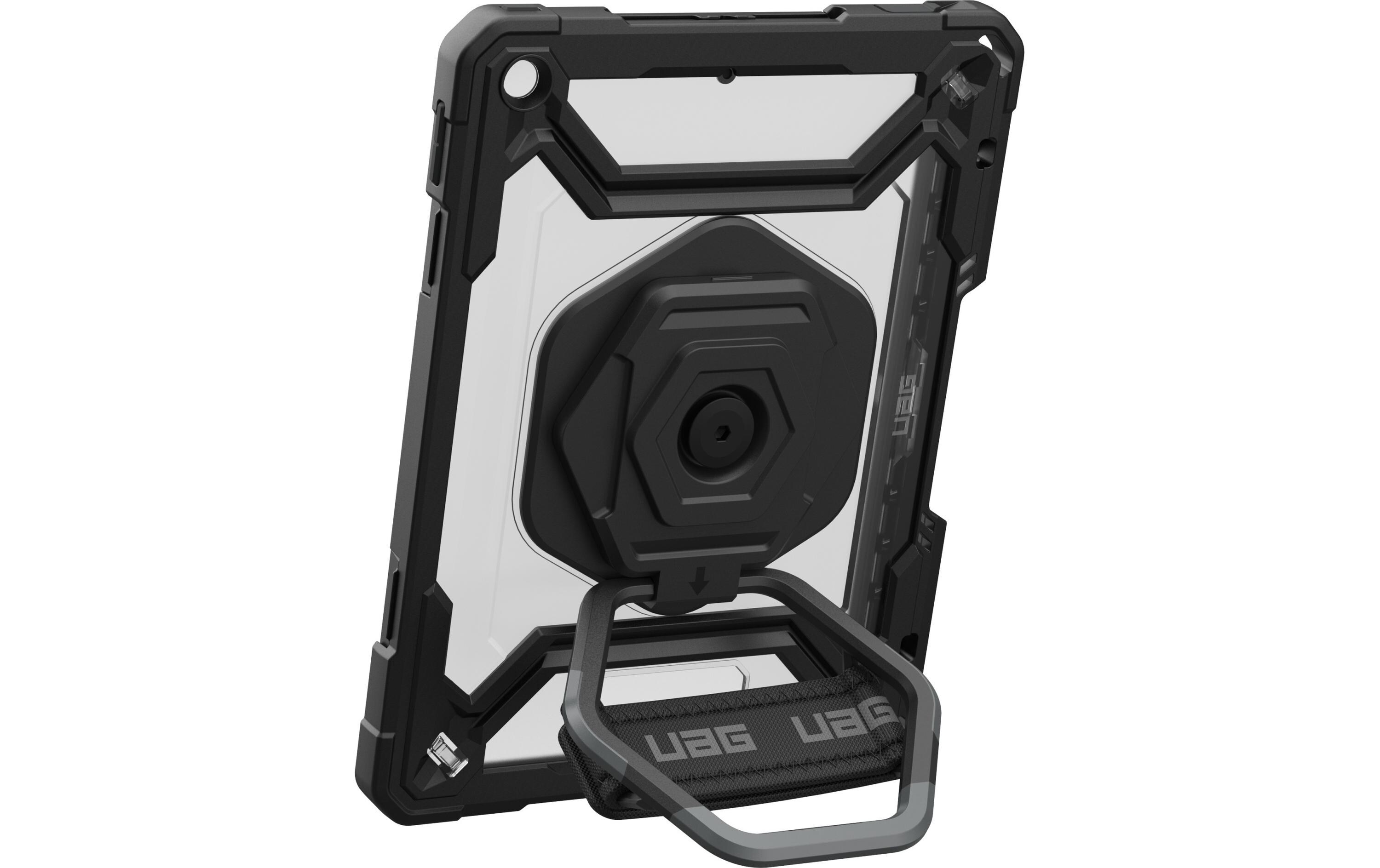 UAG Tablet Back Cover Plasma iPad (7/8/9th Gen.) Ice/Black