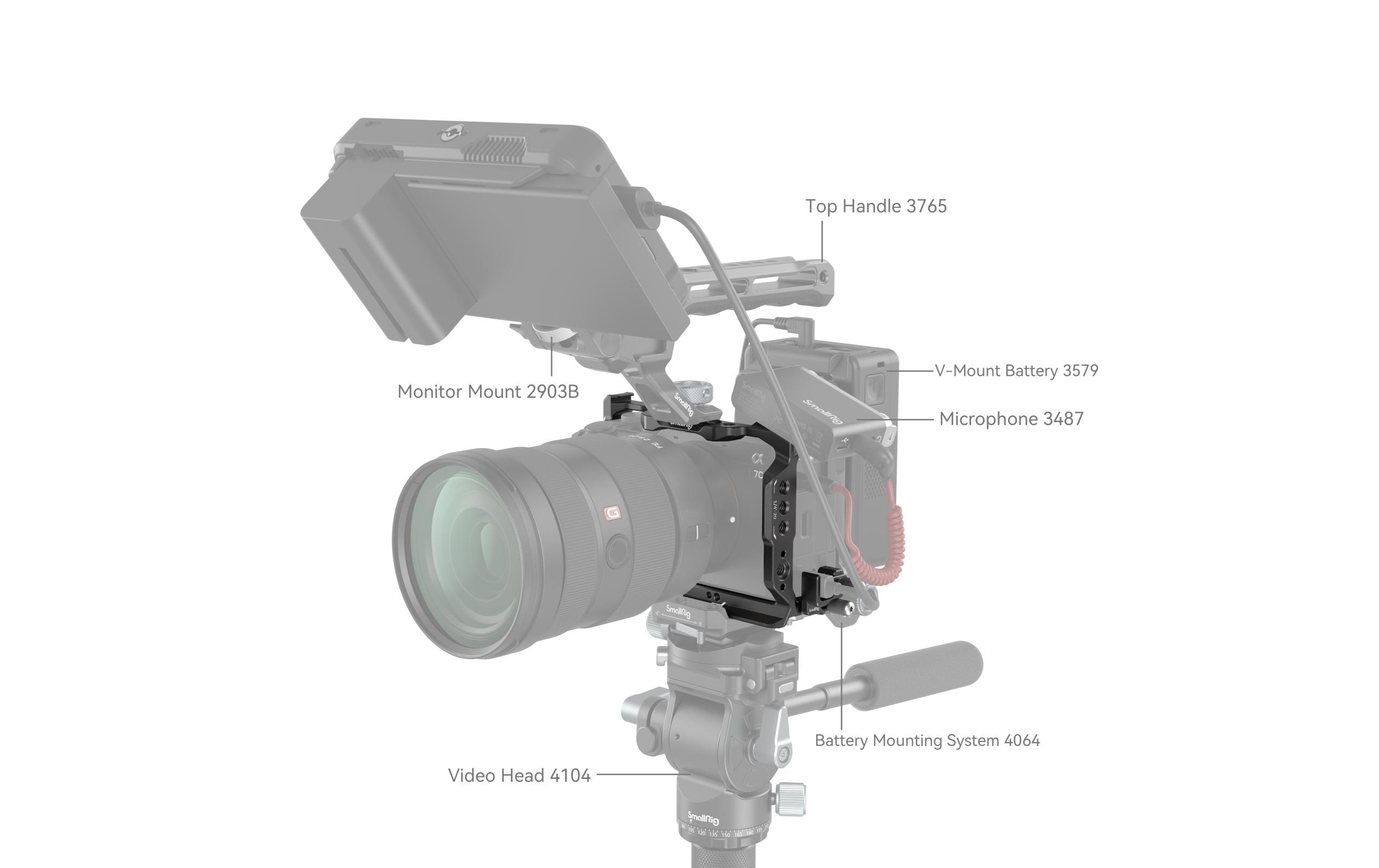 Smallrig Cage Sony Alpha 7C II / Alpha 7CR Kit