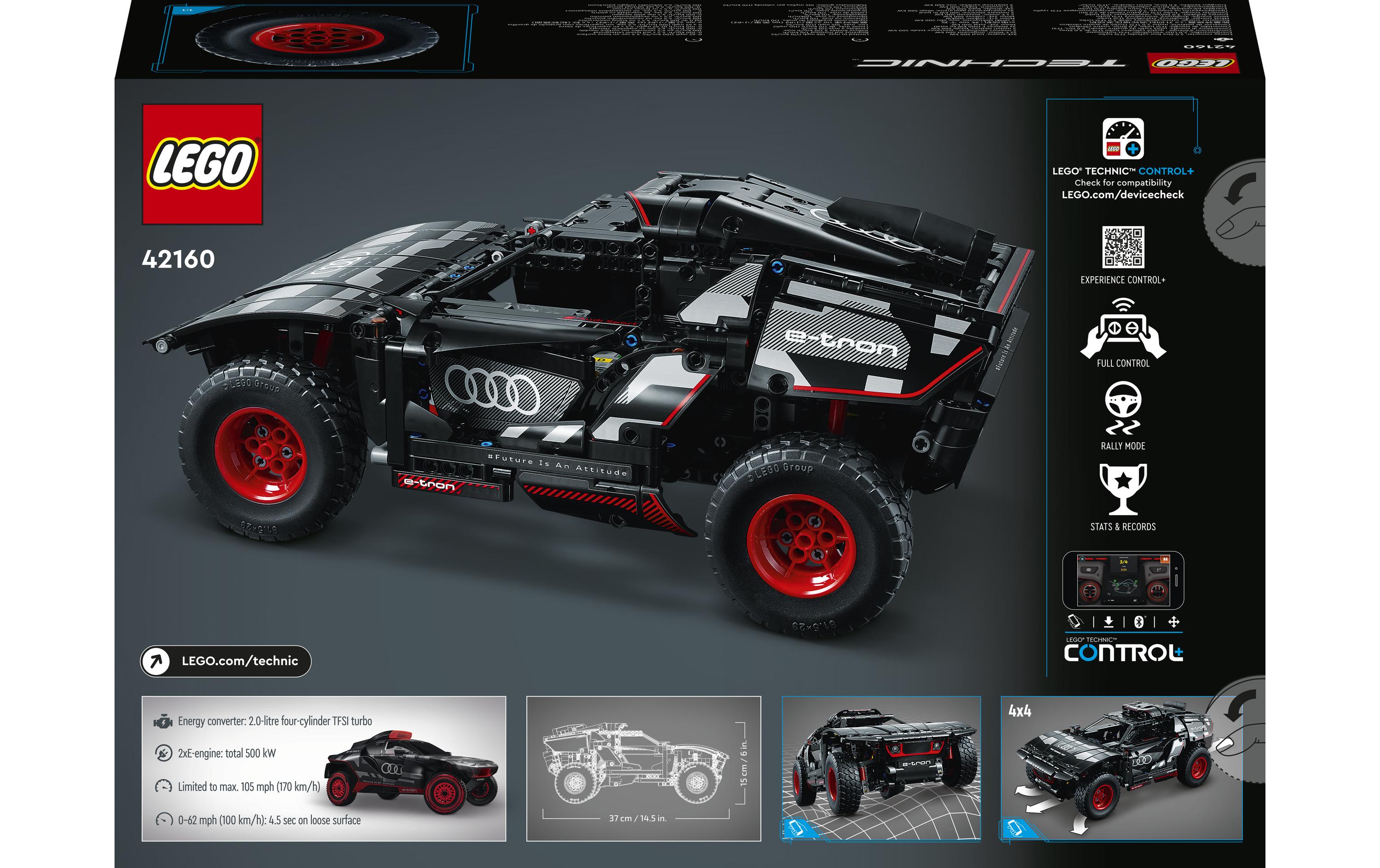 LEGO® Technic Audi RS Q e-tron 42160