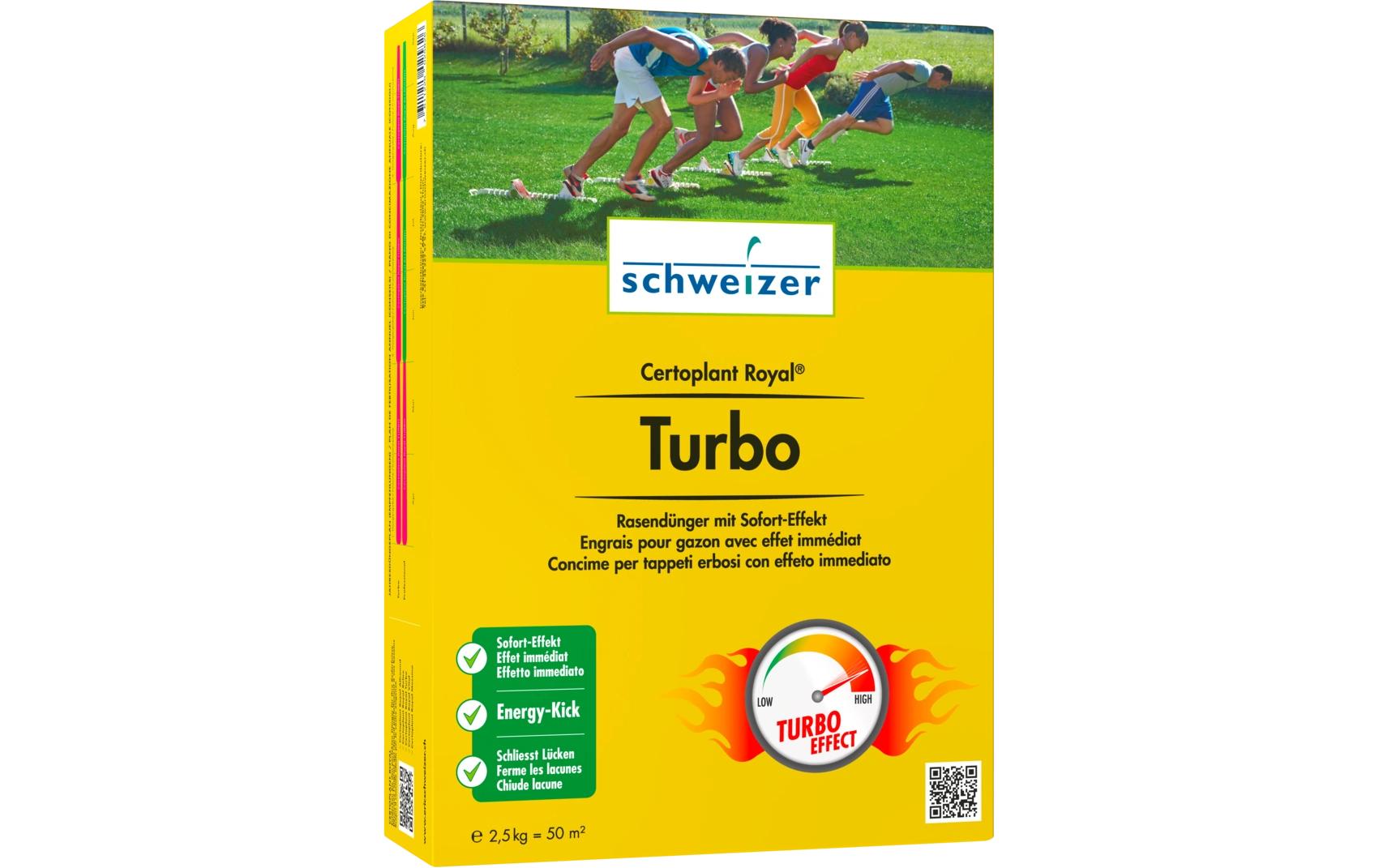 Eric Schweizer Rasendünger Certoplant Royal Turbo, 2.5 kg