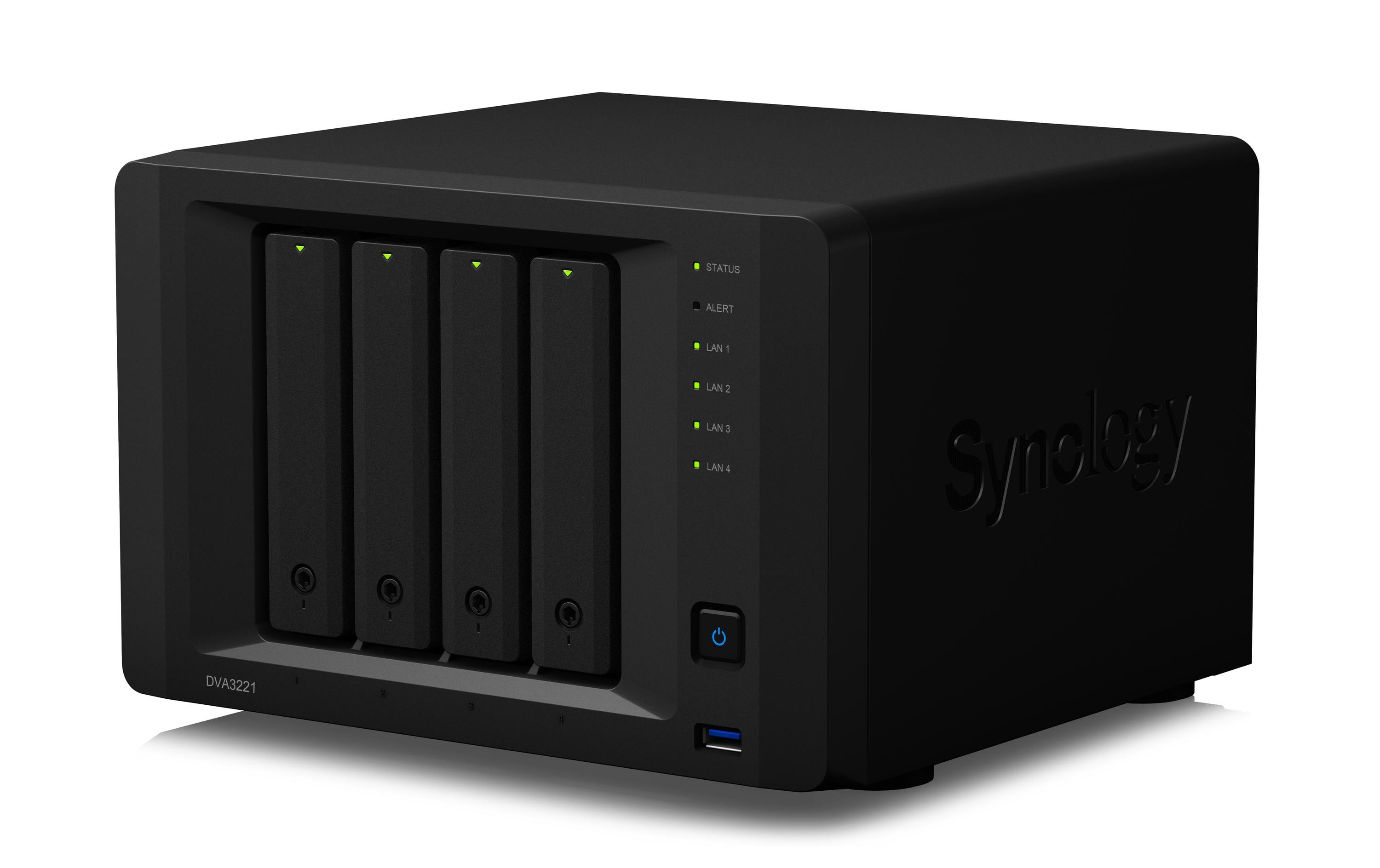 Synology Netzwerkrekorder Deep Learning NVR DVA3221 ohne HDD