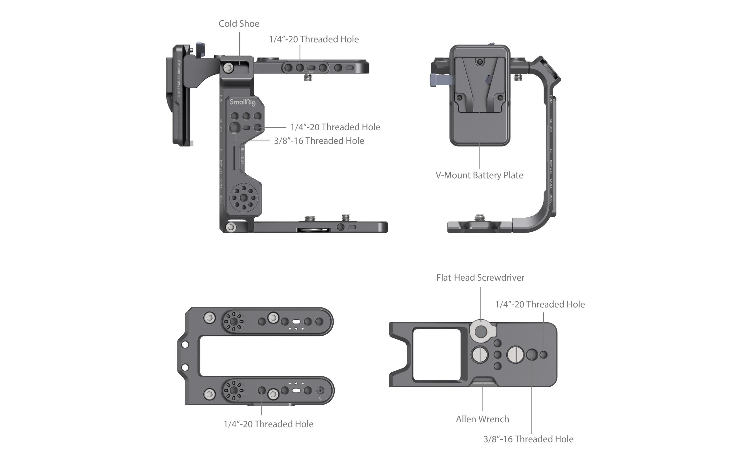 Smallrig Cage Kit für Sony FX6