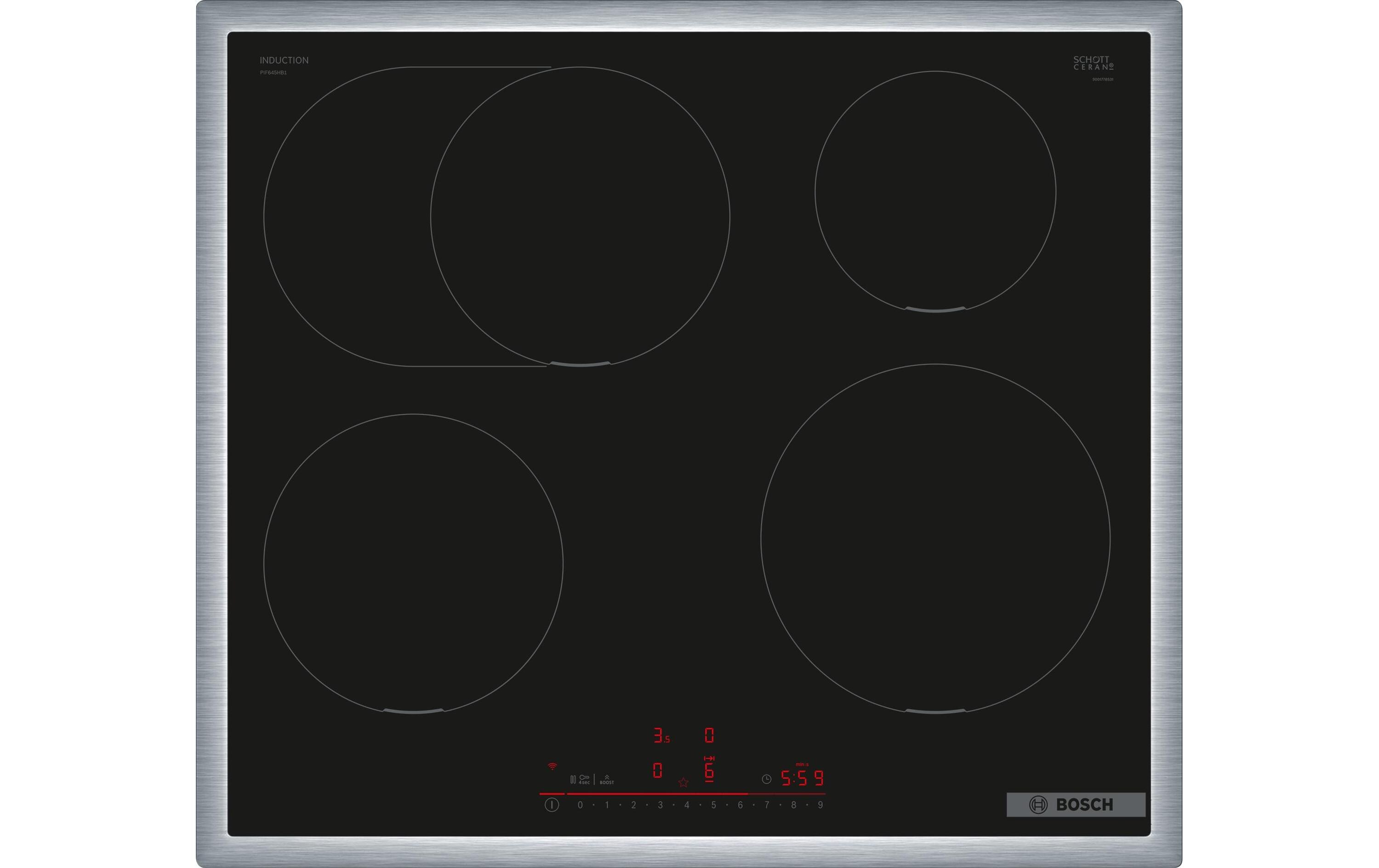Bosch Induktionskochfeld PIF645HB1E Aufliegend
