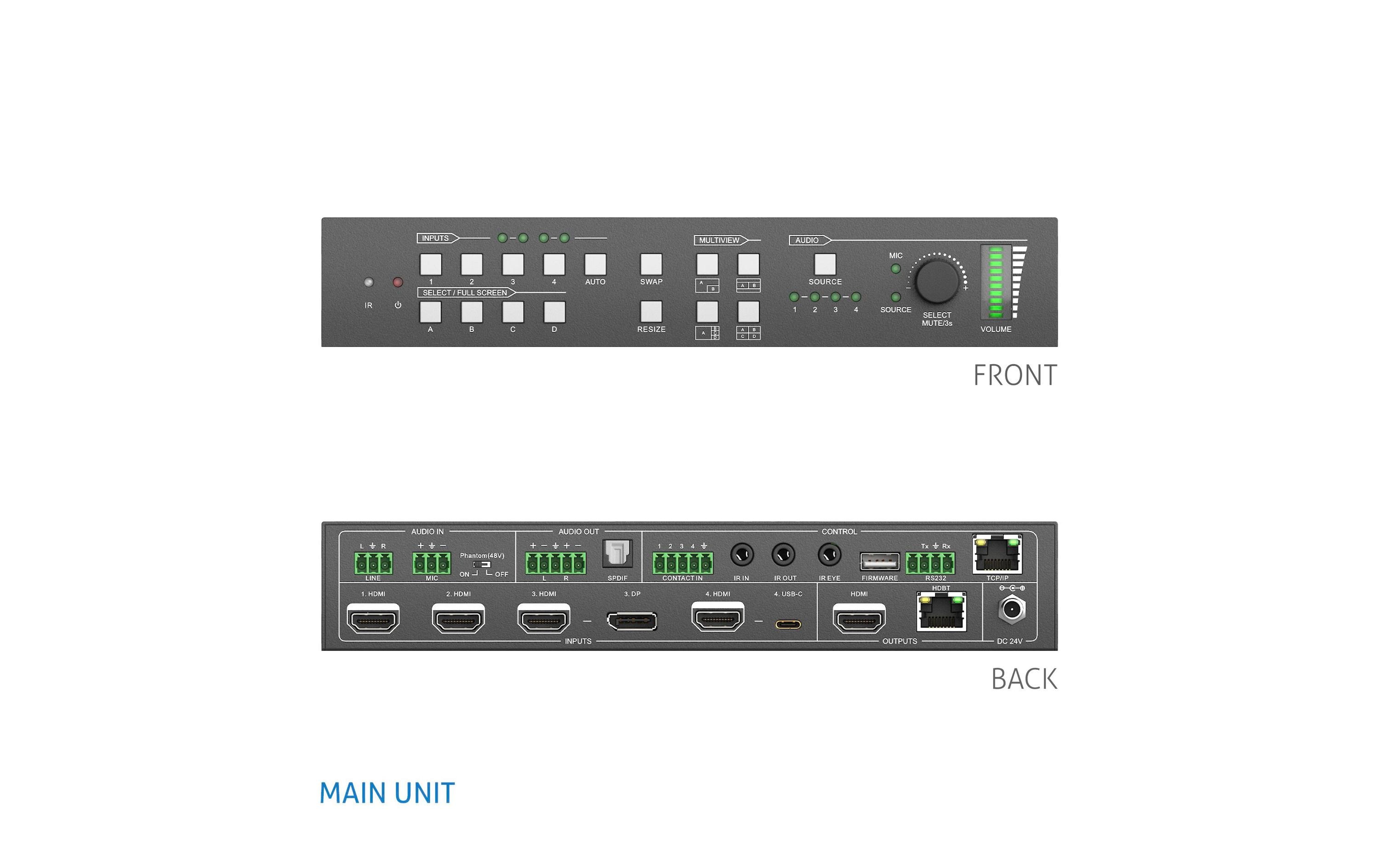 PureTools Presentation Switcher PT-PSW-42MV