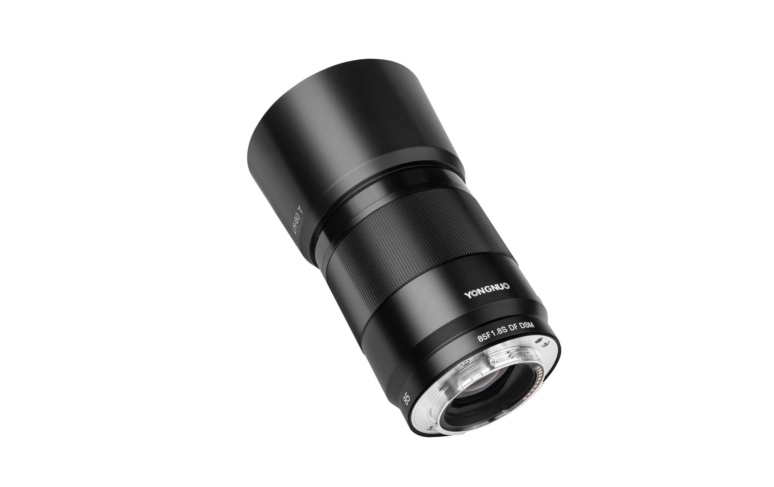 Yongnuo Festbrennweite 85mm F/1.8S DF DSM – Sony E-Mount