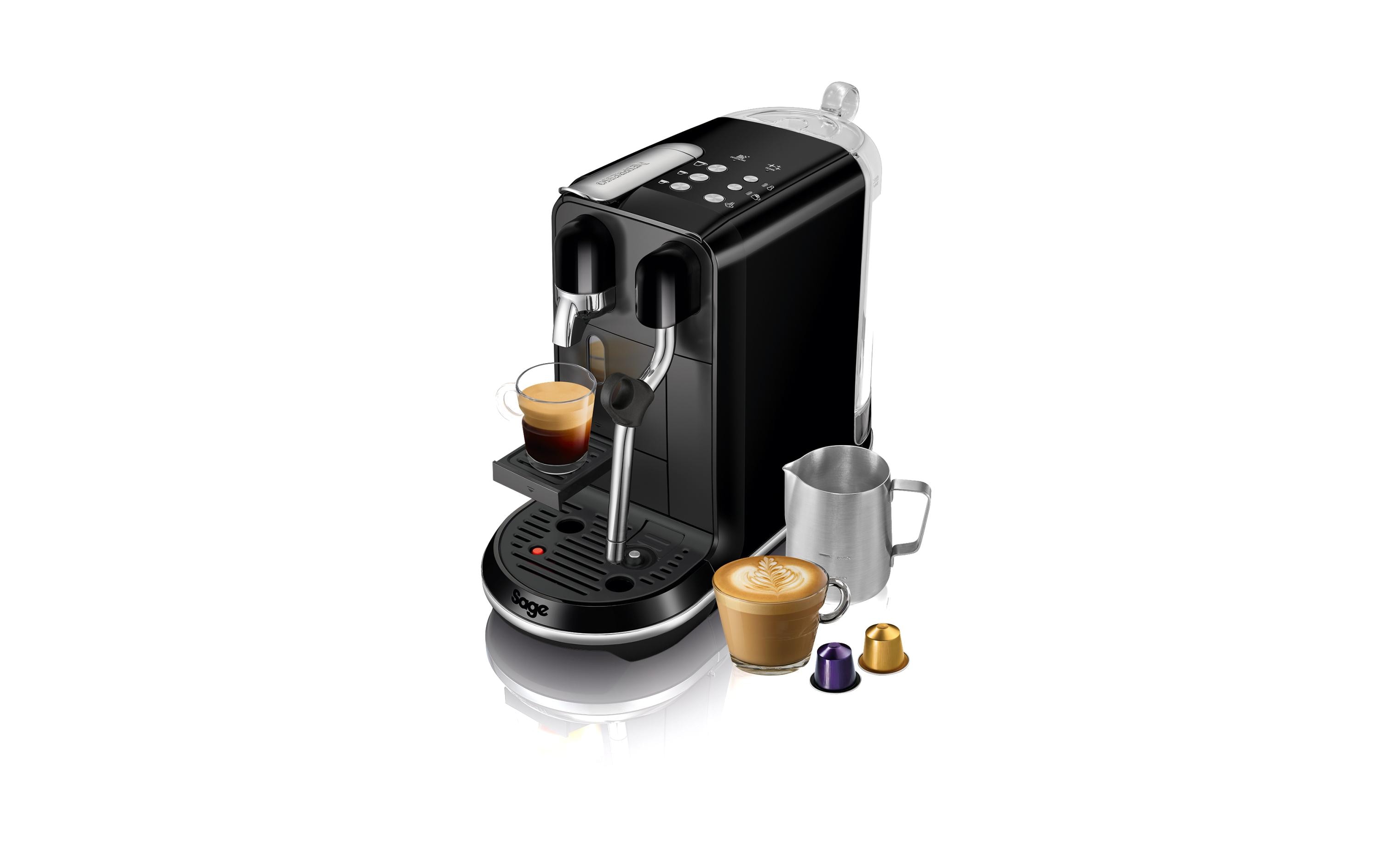 Sage Kaffeemaschine Nespresso Creatista Uno SNE500BKS Schwarz