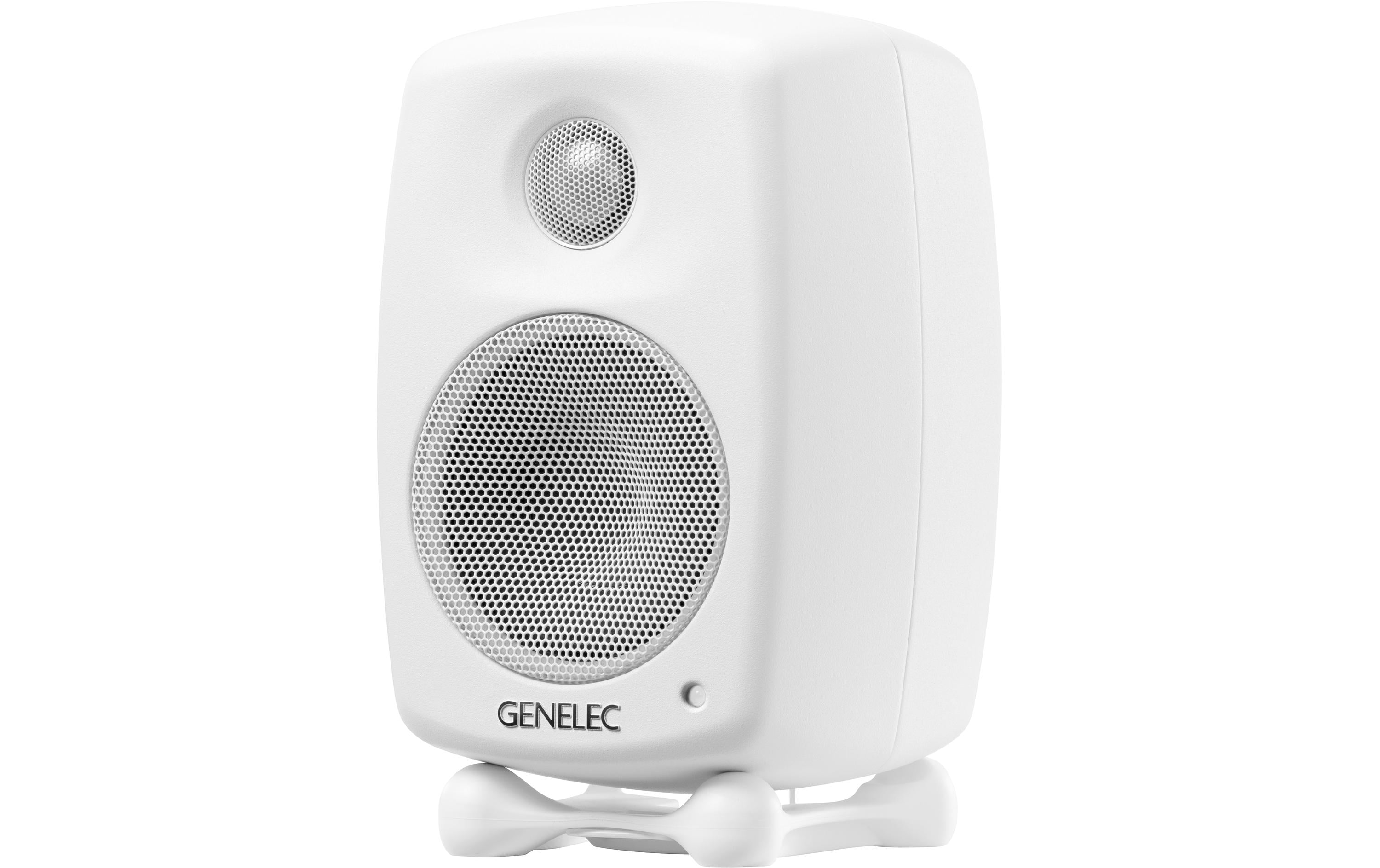 Genelec Regallautsprecher G One – 25 Watt, Weiss