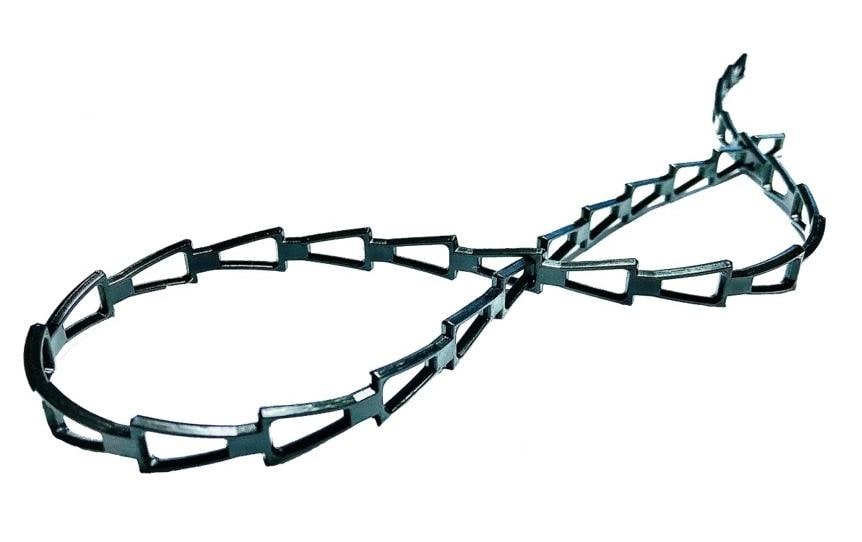 UNI-BIND Kabelbinder Gross, elastisch 10 m, Schwarz