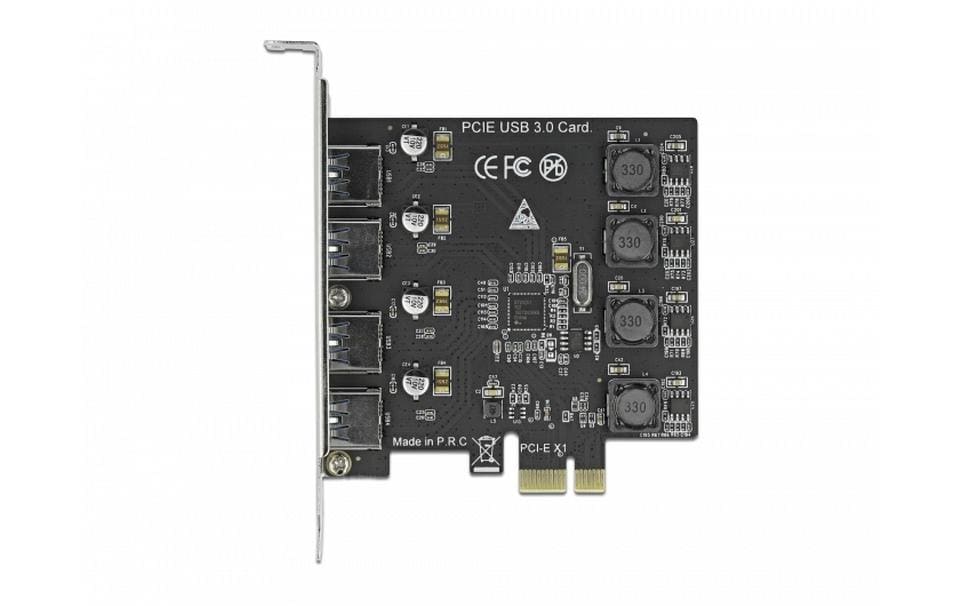 Delock PCI-Express-Karte 90509 USB 3.0 - 4x USB-A