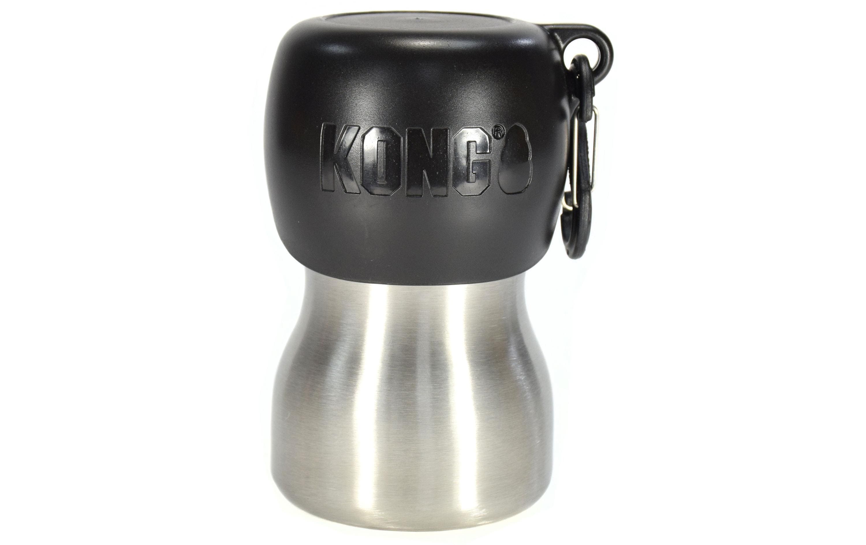 Kong H2O Wasserflasche Schwarz, 280 ml