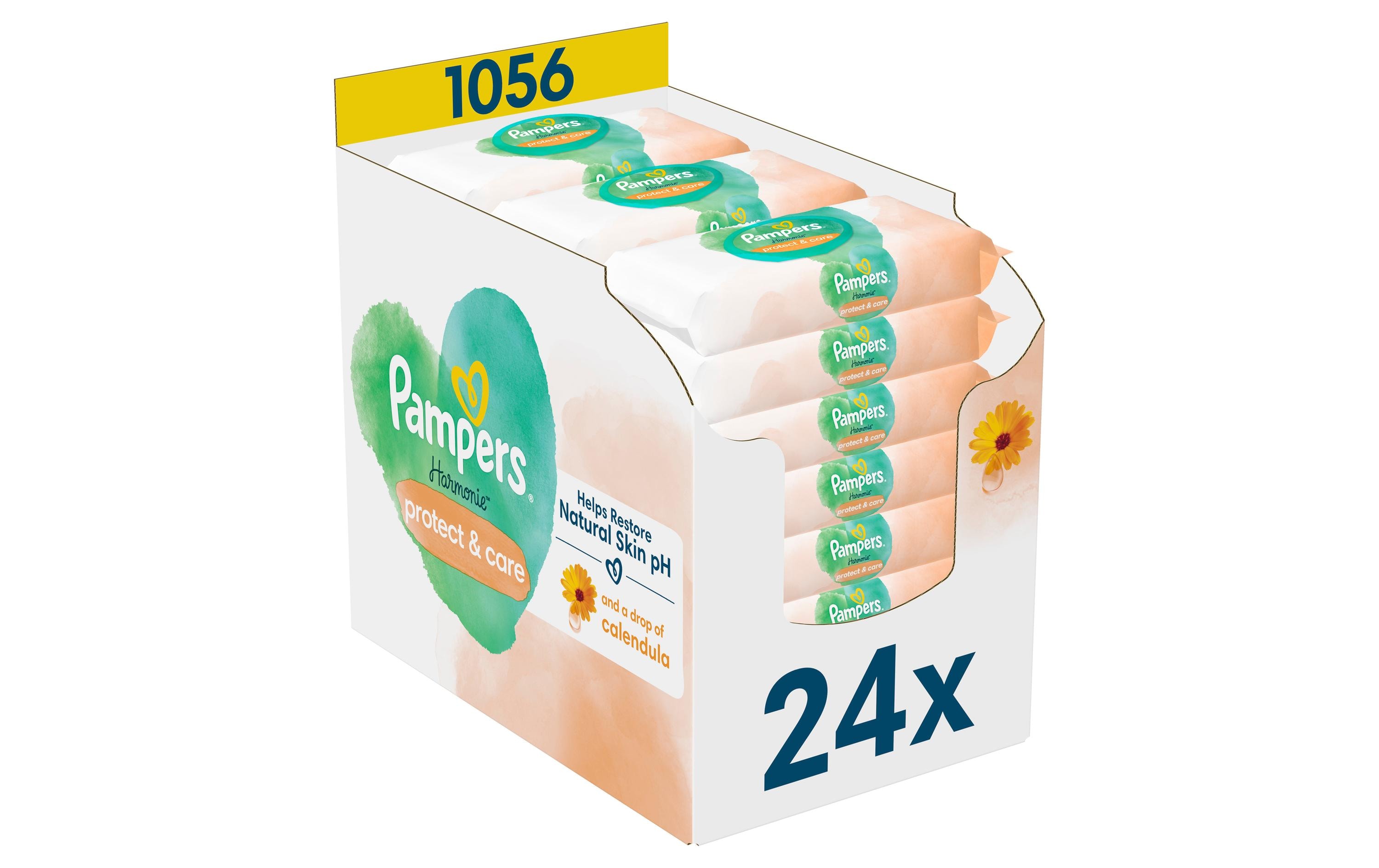 Pampers Feuchttücher Harmonie Calendula 24 x 44 Stk.