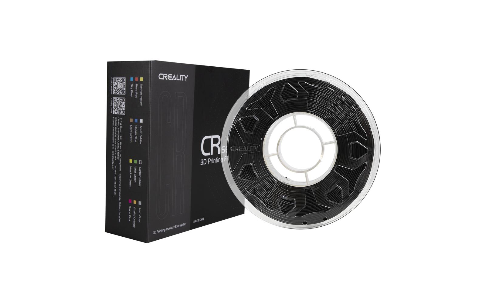 Creality Filament CR-PLA Schwarz, 1.75 mm, 1 kg