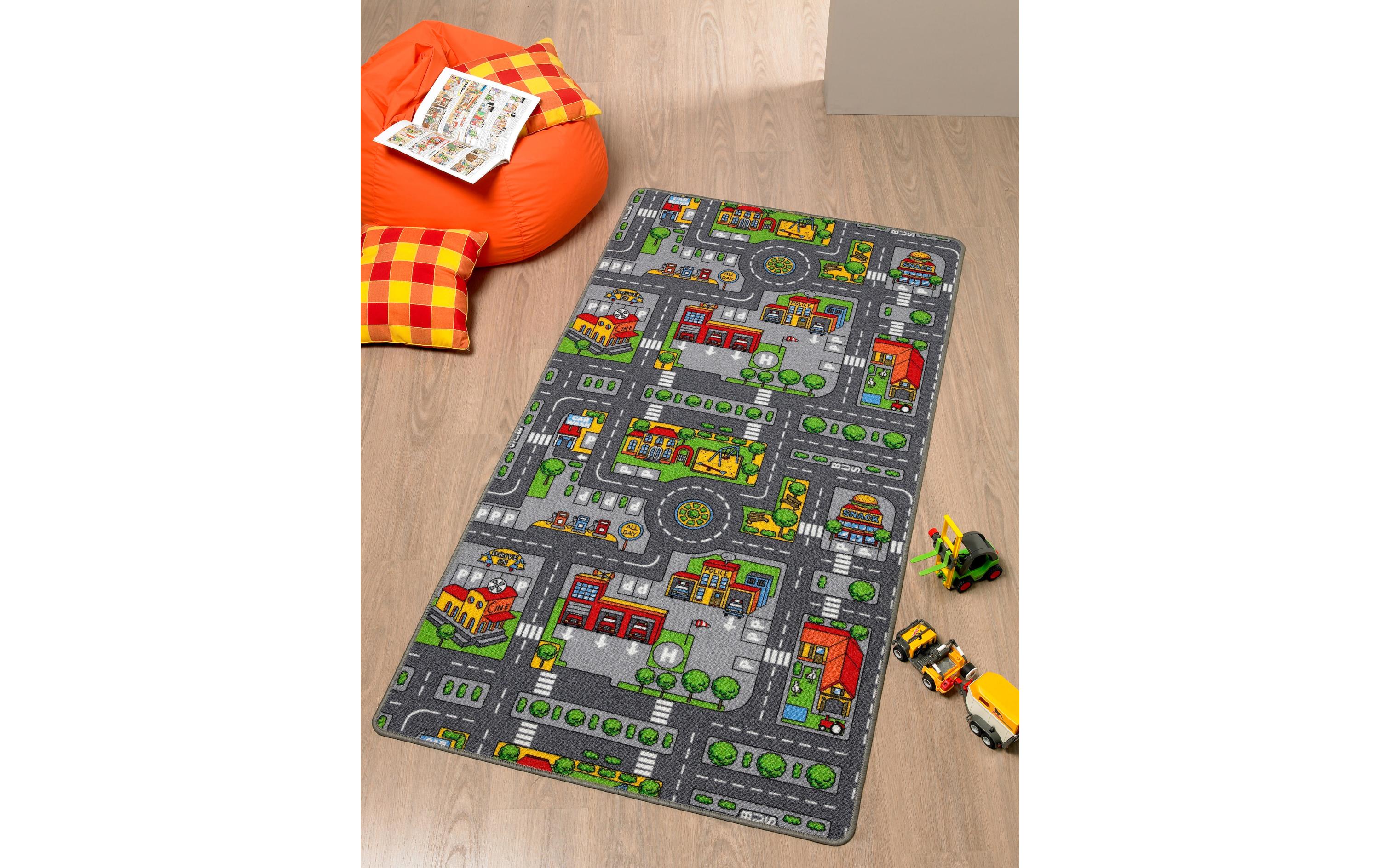 vedes Spielteppich City 100x165 cm