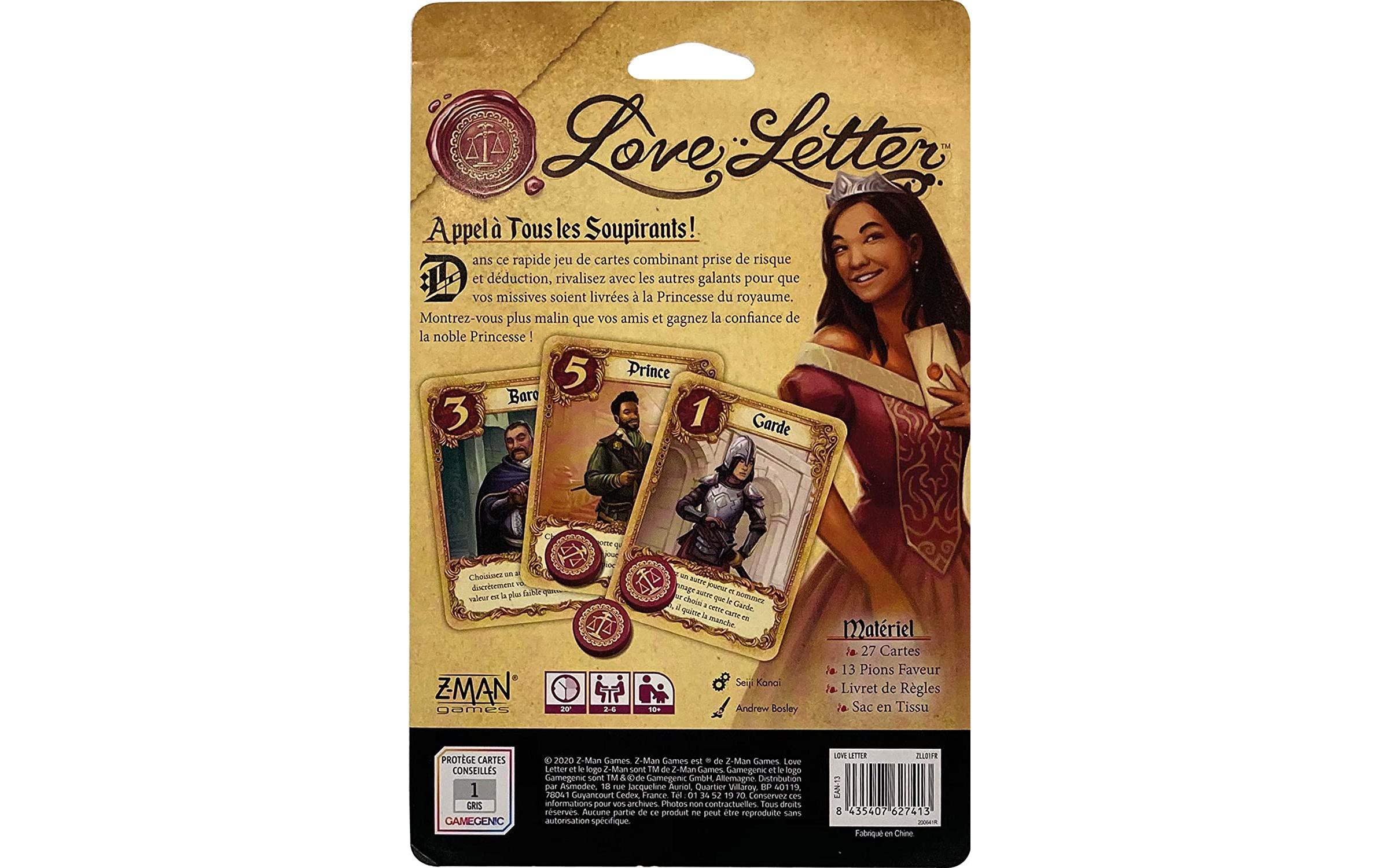 Z-Man Games Kartenspiel Love Letter -FR-