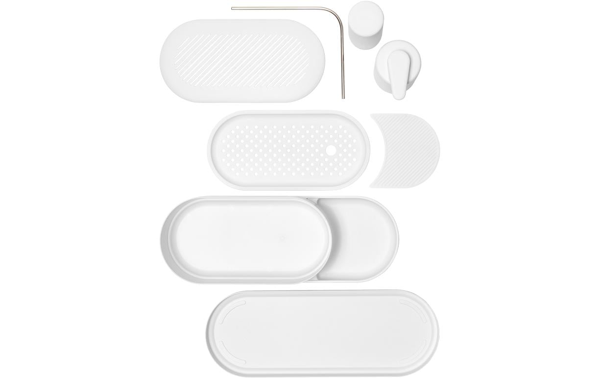 Brabantia Spültrogbutler-Set Sink Style Weiss