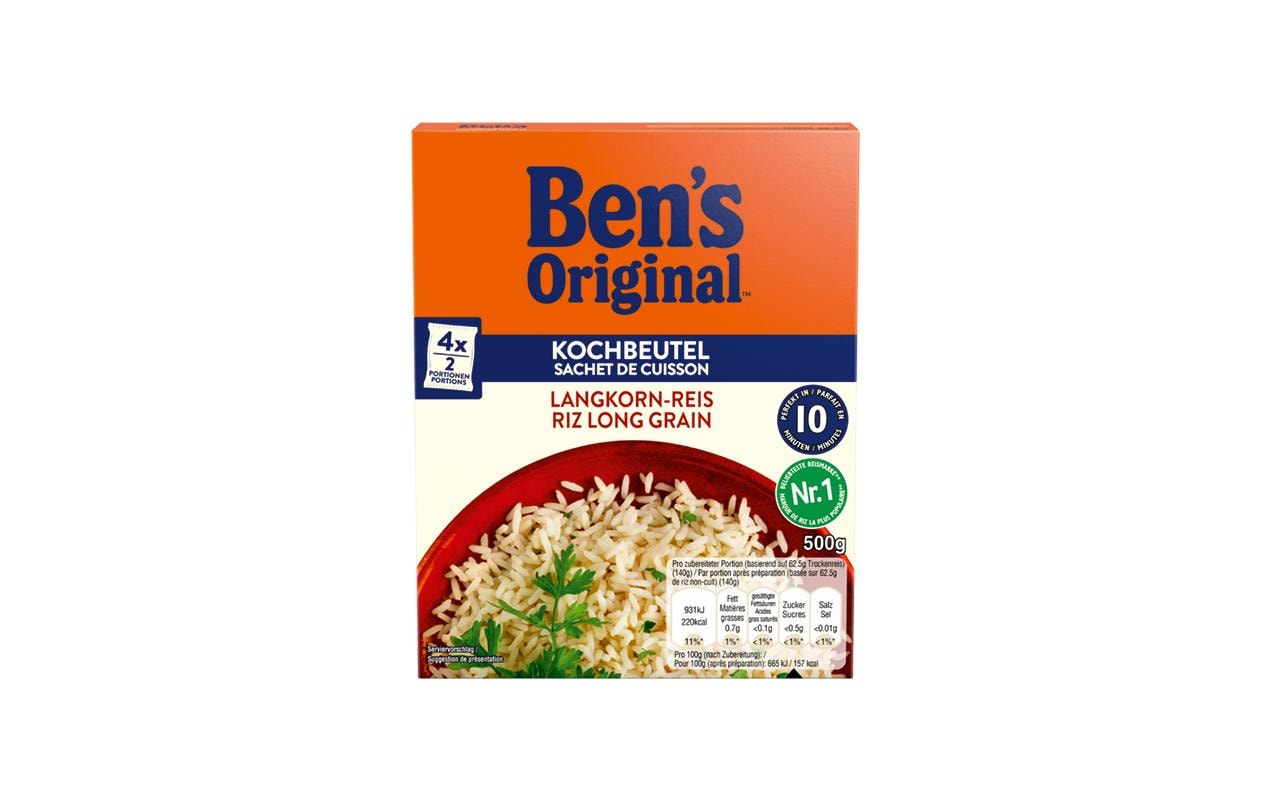 Ben's Original Reis Langkorn 500 g
