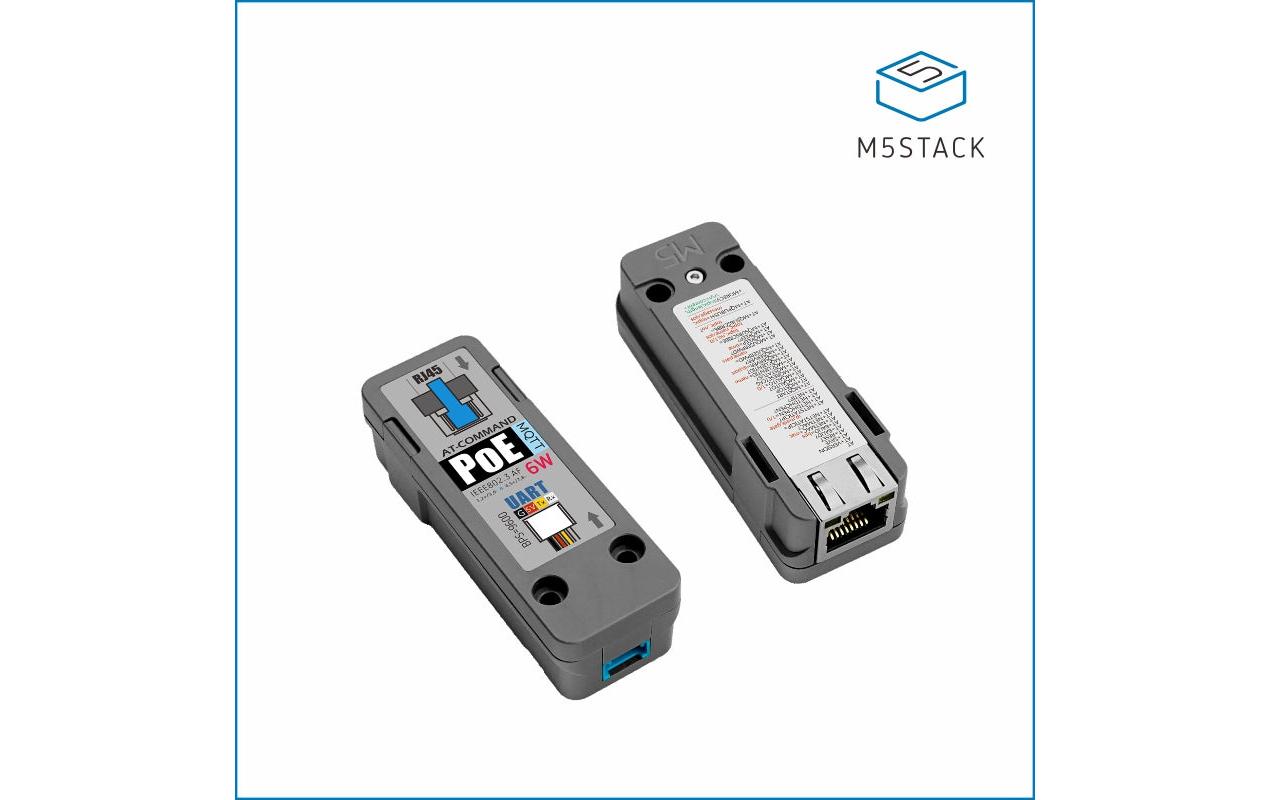 M5Stack PoE Modul MQTT, RJ45 Port W5500