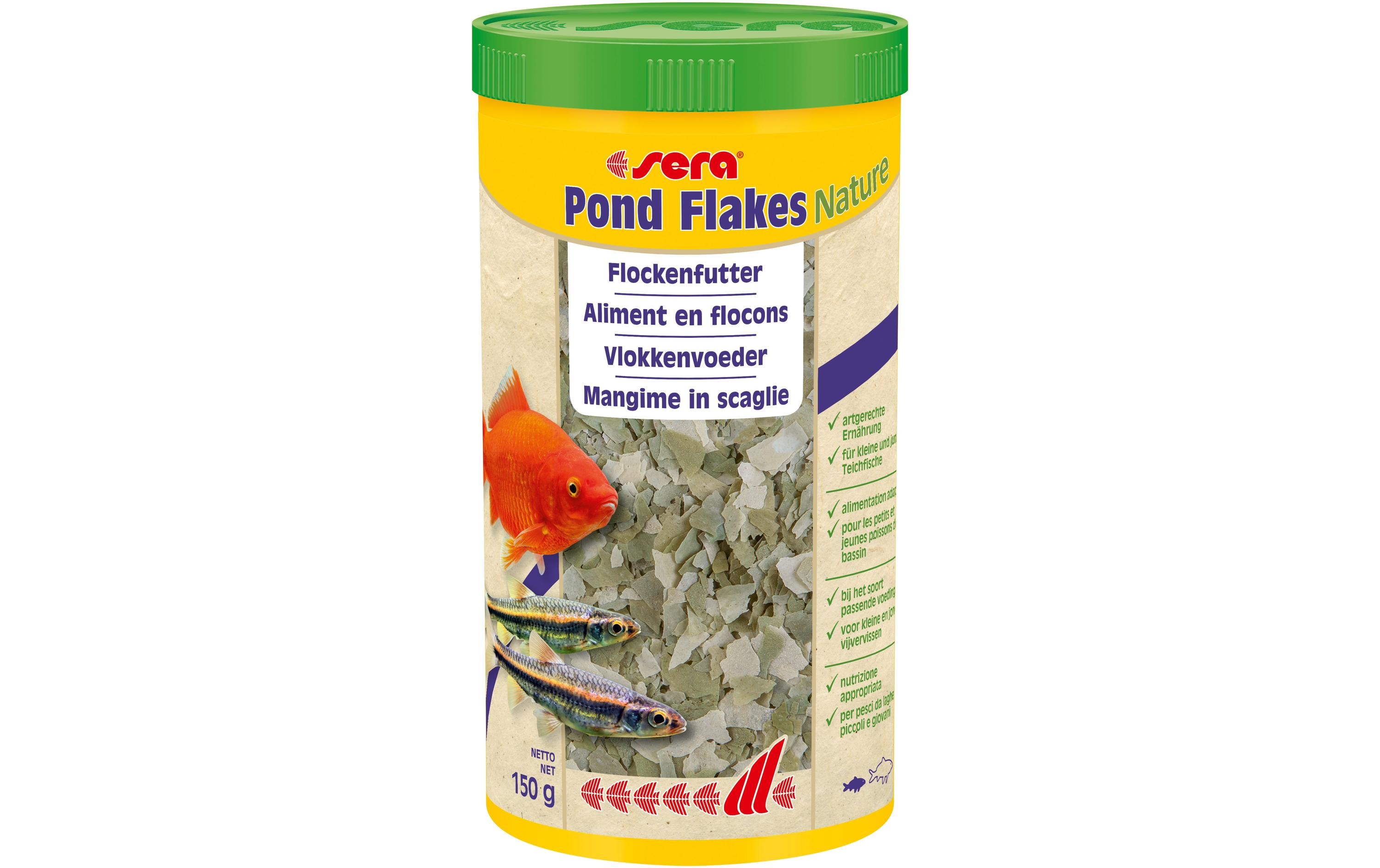 sera Teichfutter Pond Flakes Nature, 1000 ml, 150g