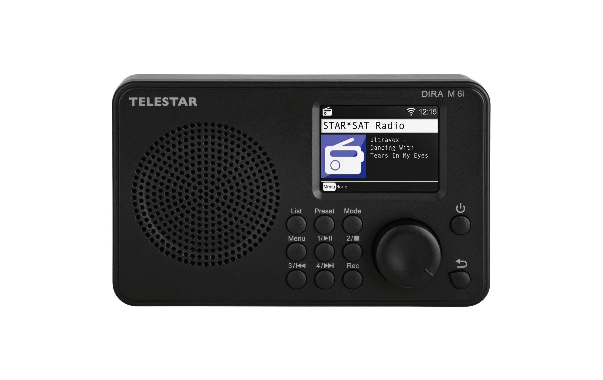 Telestar Internet Radio DIRA M6i Schwarz