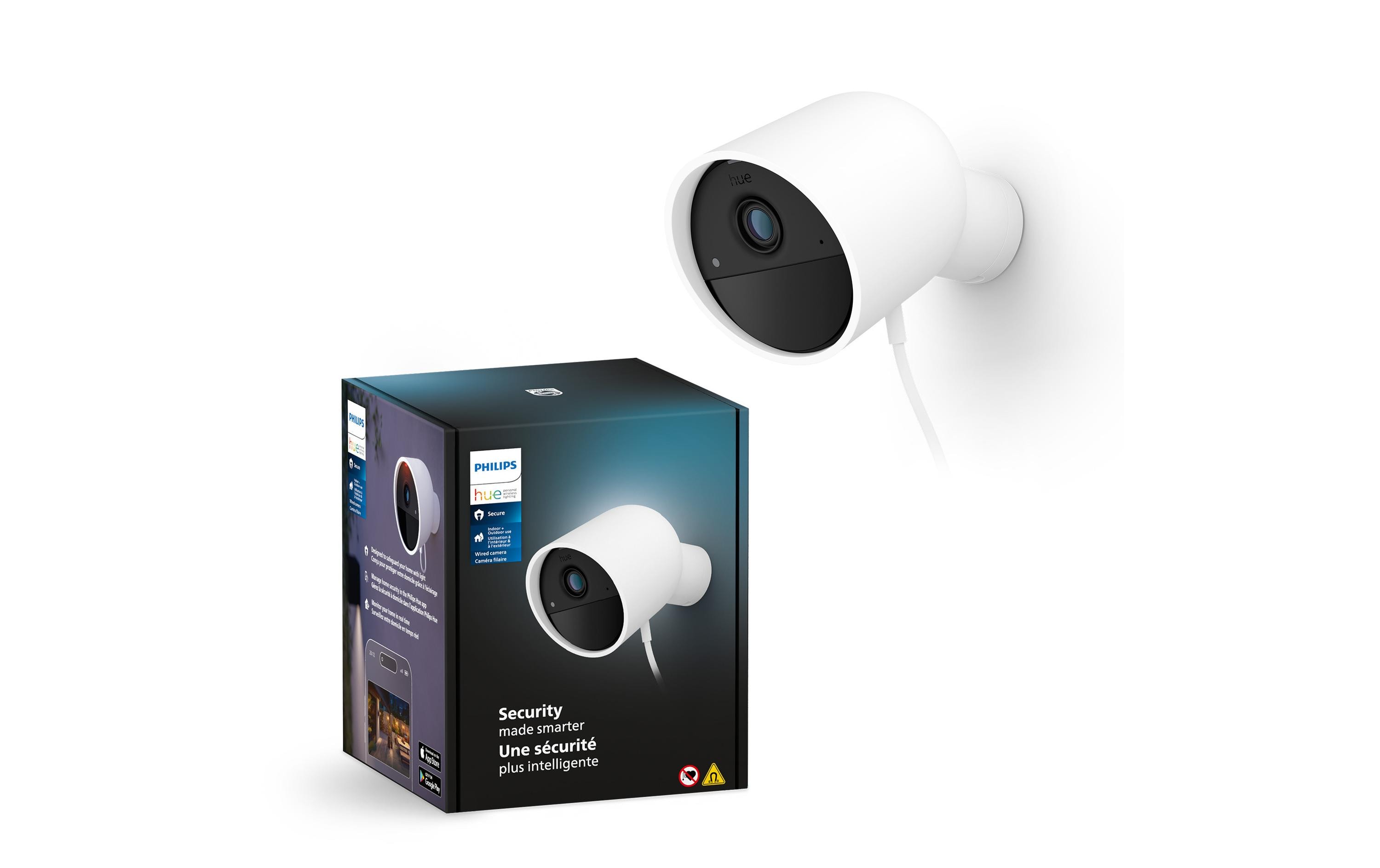 Philips Hue Secure kabelgebundene Kamera Weiss