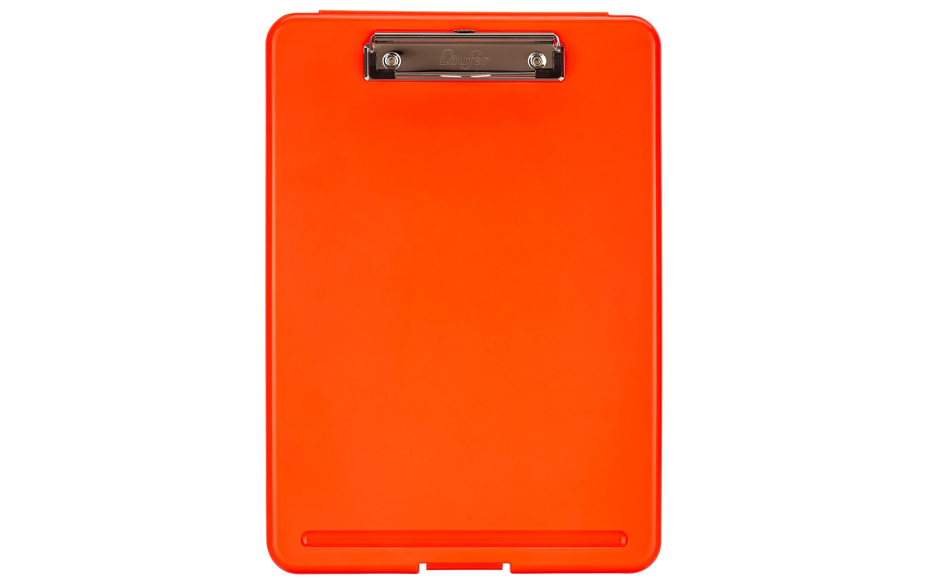 Läufer Dokumentenhalter Slim Mate Safety Orange, 1 Stück