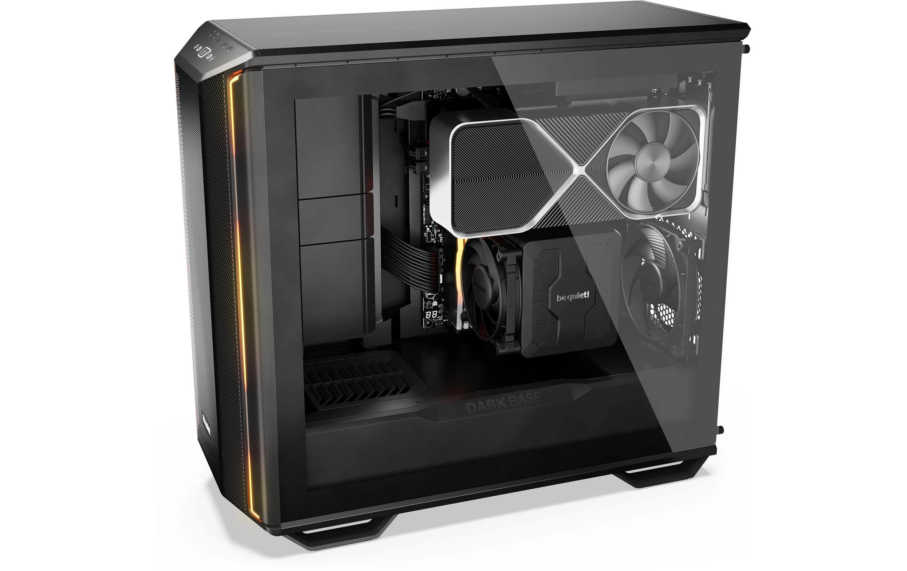 be quiet! PC-Gehäuse Dark Base 701 Schwarz