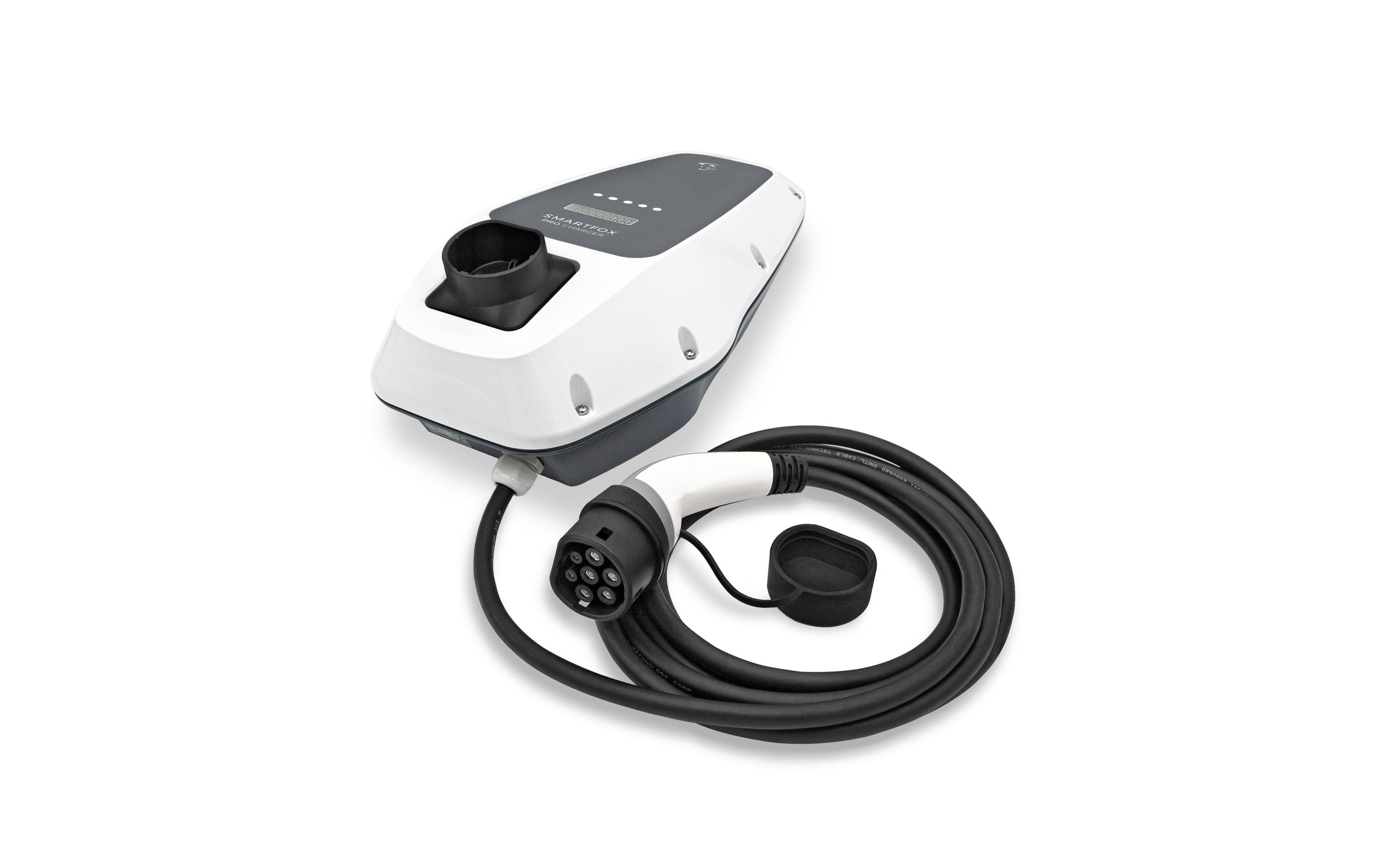 SMARTFOX Pro Charger 11 kW, 5 m Kabel, Typ 2, RS 485, RFID