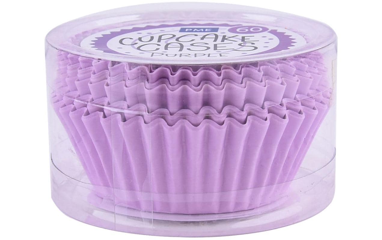 PME Cupcake Backform Violett, 60 Stück